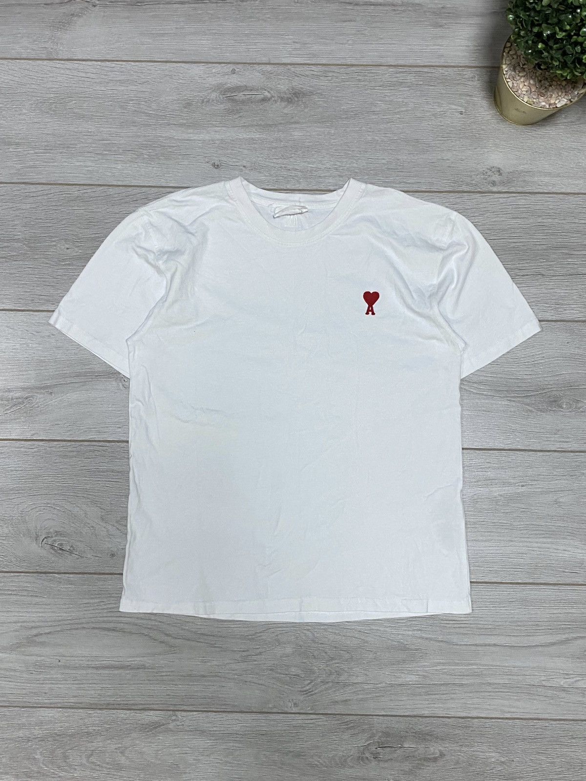 AMI AMI heart A tee shirt Size US M / EU 48-50 / 2 - 1 Thumbnail