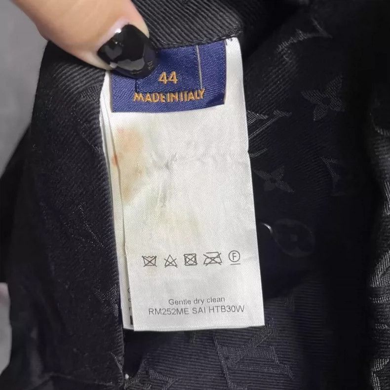 Louis Vuitton Louis Vuitton Black Long Sleeve Jacket -2505 Size US L / EU 52-54 / 3 - 5 Thumbnail