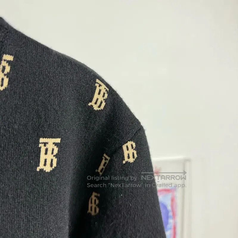 Burberry Burberry Women's Colorblock Wool Cardigan. Size S / US 4 / IT 40 - 4 Thumbnail