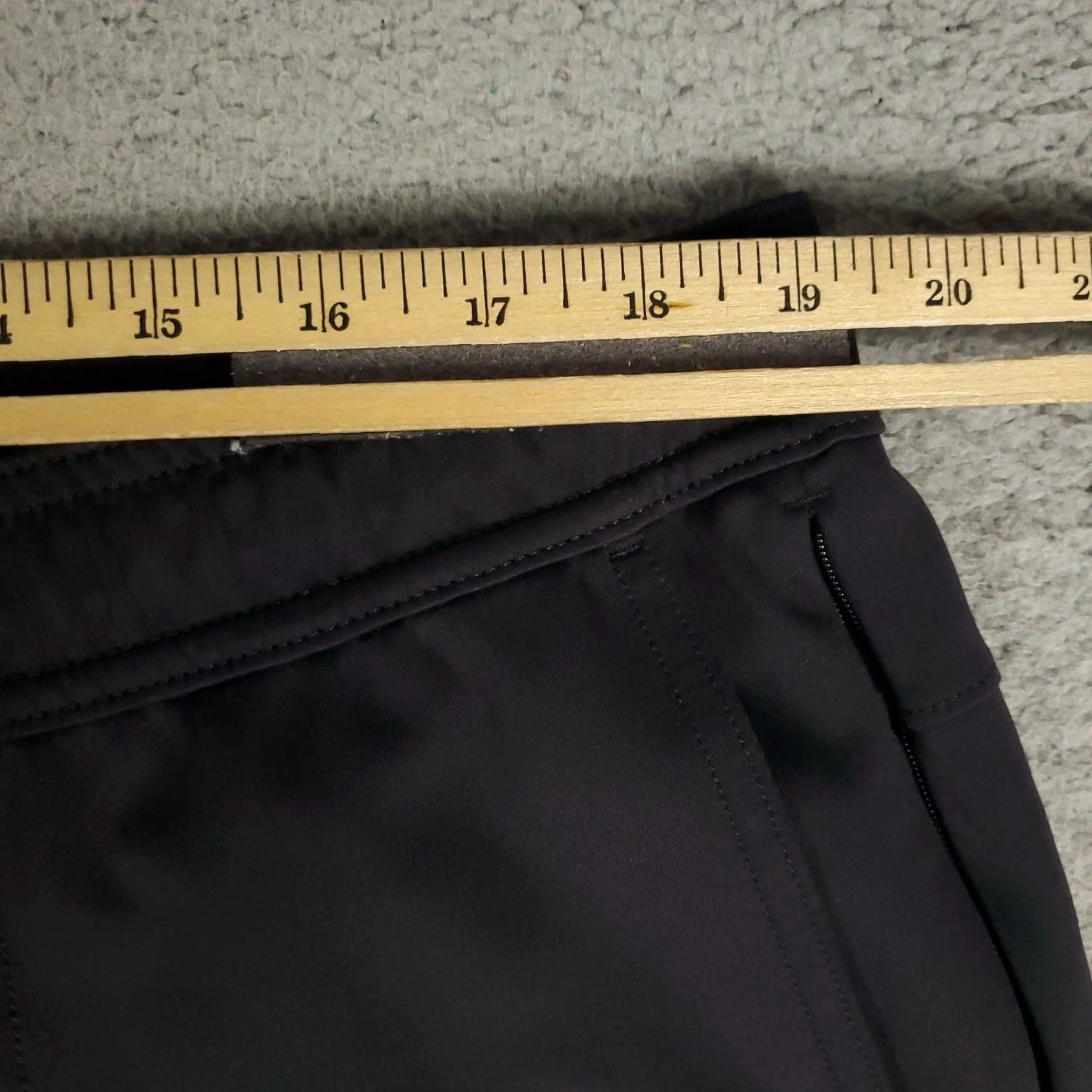 Rhone Rhône Pants Mens 2XL Black Stretch Active Lace Tie Track Joggers Sweatpants Pants Size US 39 - 5 Thumbnail