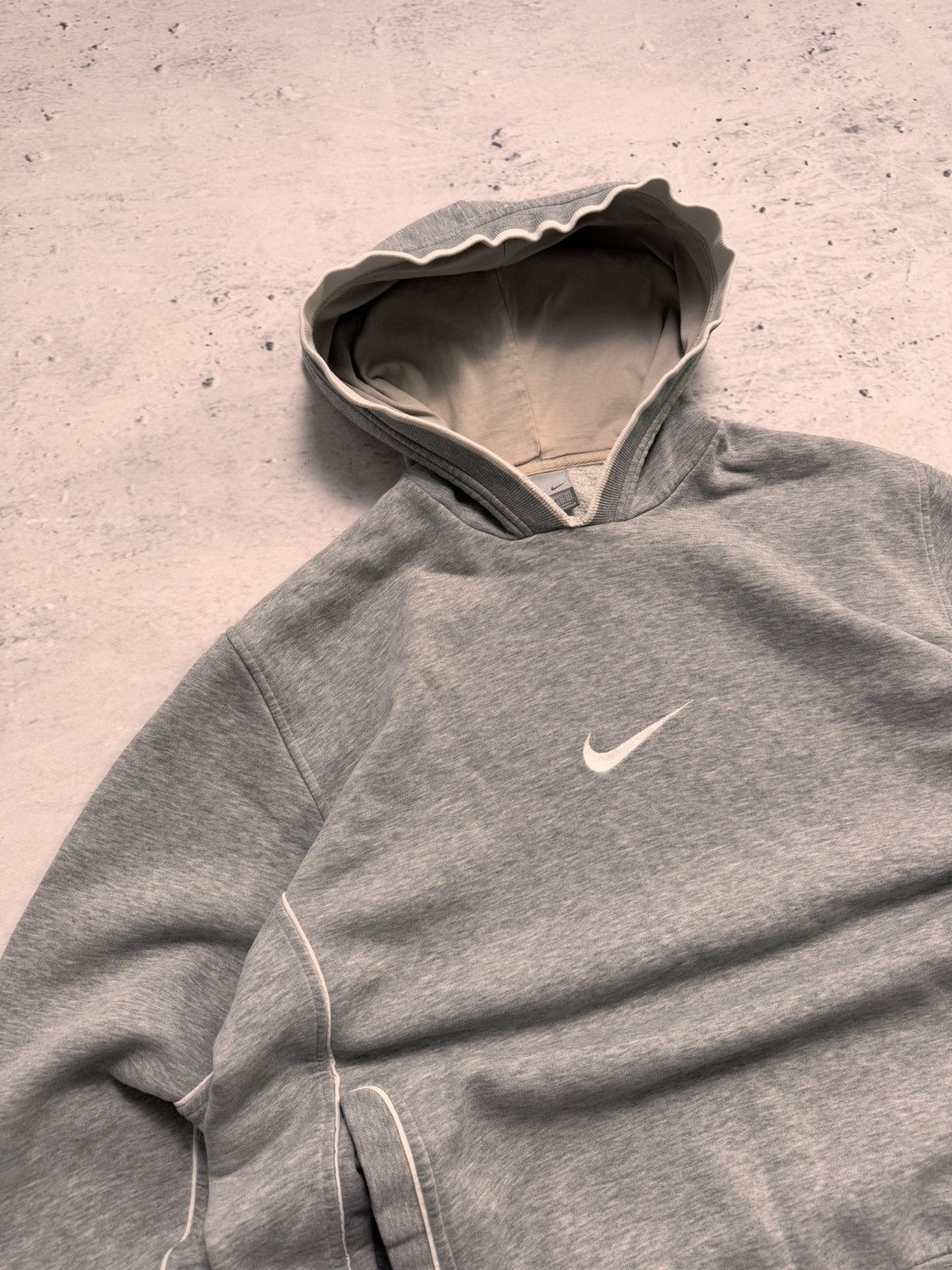 Nike × Vintage NIKE VINTAGE CENTER LOGO OVERSIZE BOXY HOODIE Size US XL / EU 56 / 4 - 3 Thumbnail