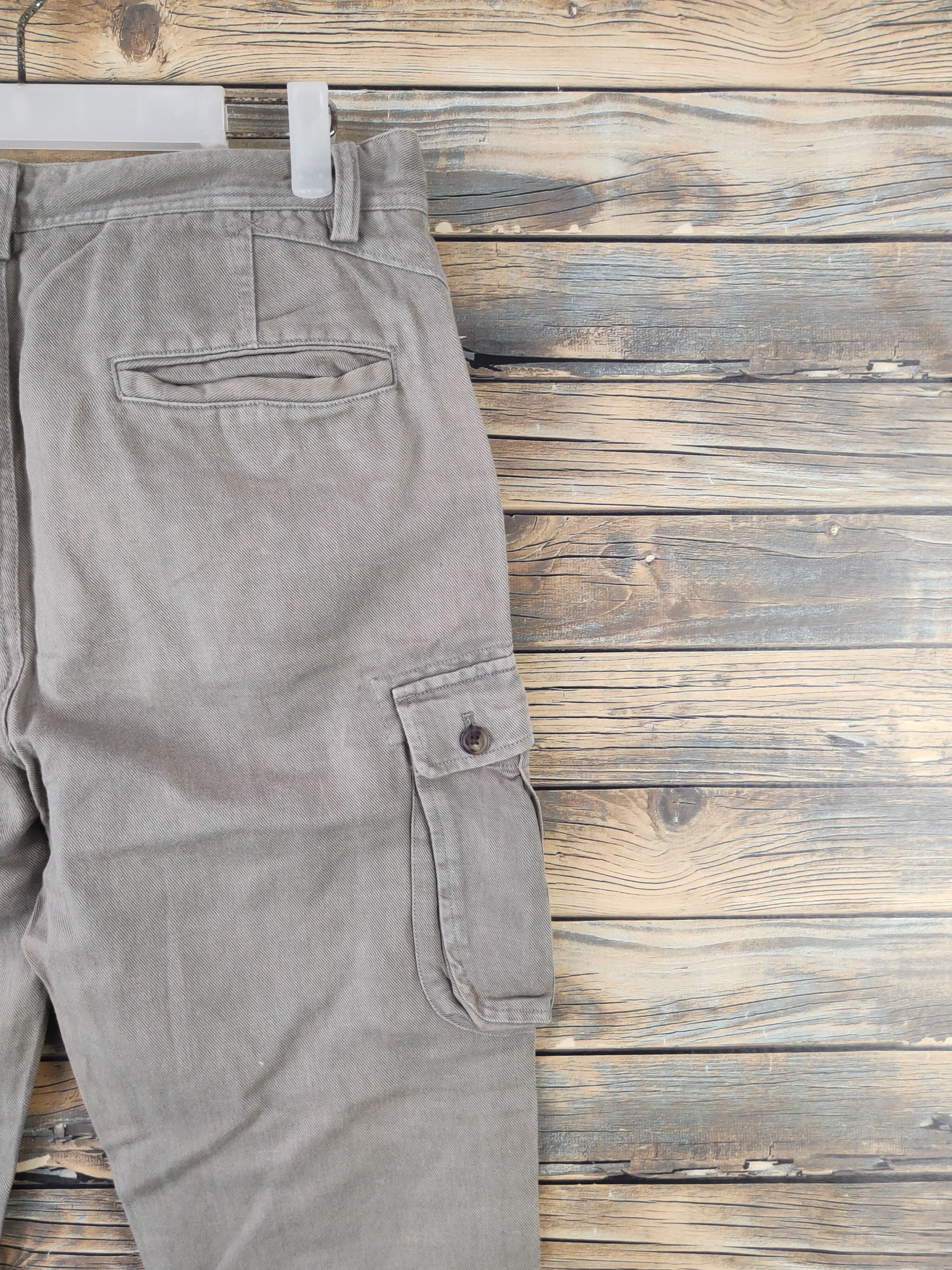 ONS DL Ons Olive Faded Multipocket Cargo Pants #2105 Size US 30 / EU 46 - 10 Thumbnail