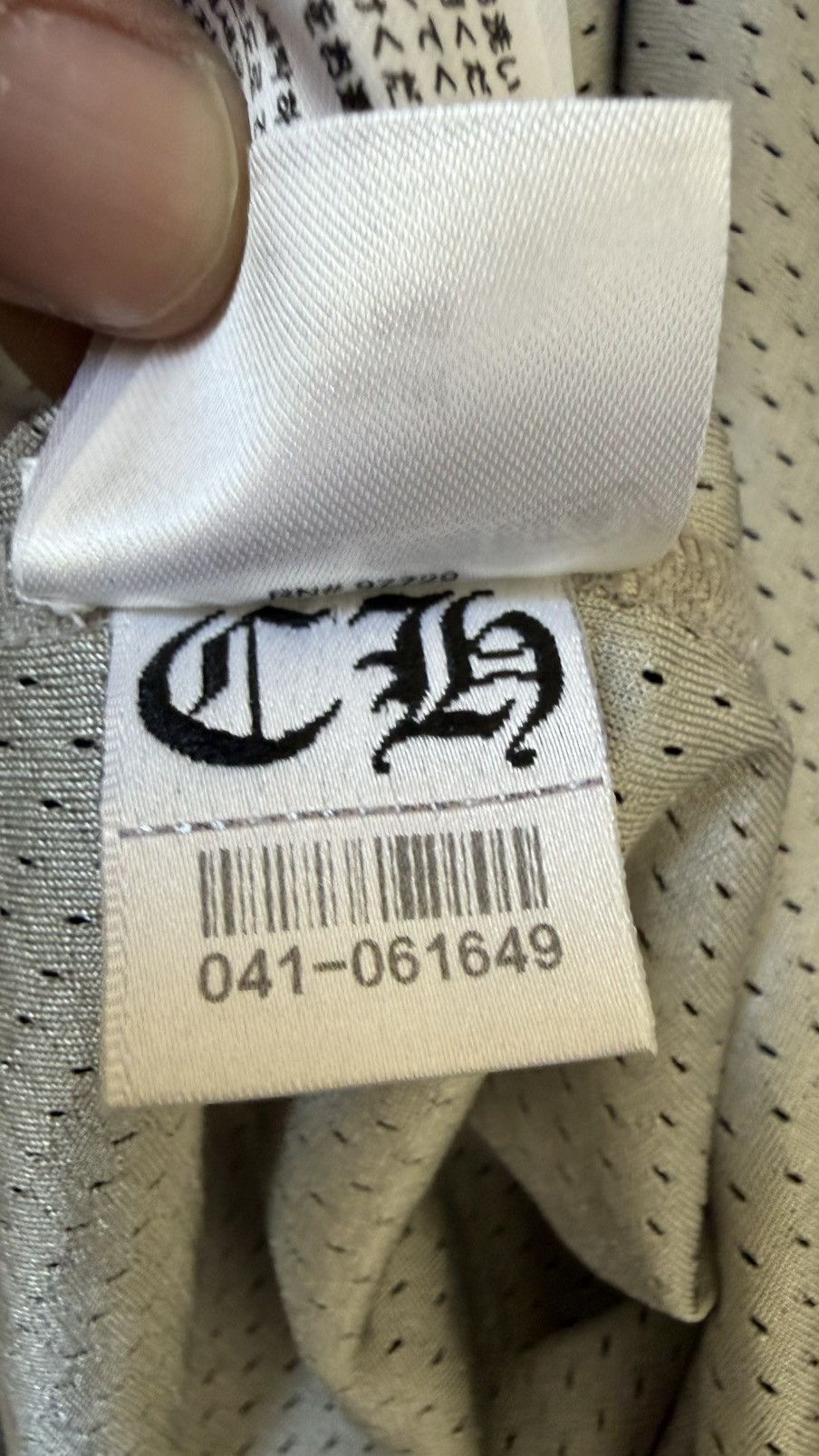 Chrome Hearts Chrome Hearts Reversible Basketball Jersey Black/Grey Size US M / EU 48-50 / 2 - 12 Thumbnail
