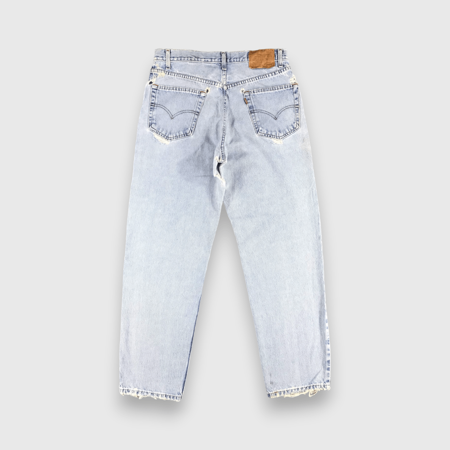 Levi's Vintage 90s Light Wash Levis 550 Jeans-J1622 Size US 33 - 2 Thumbnail