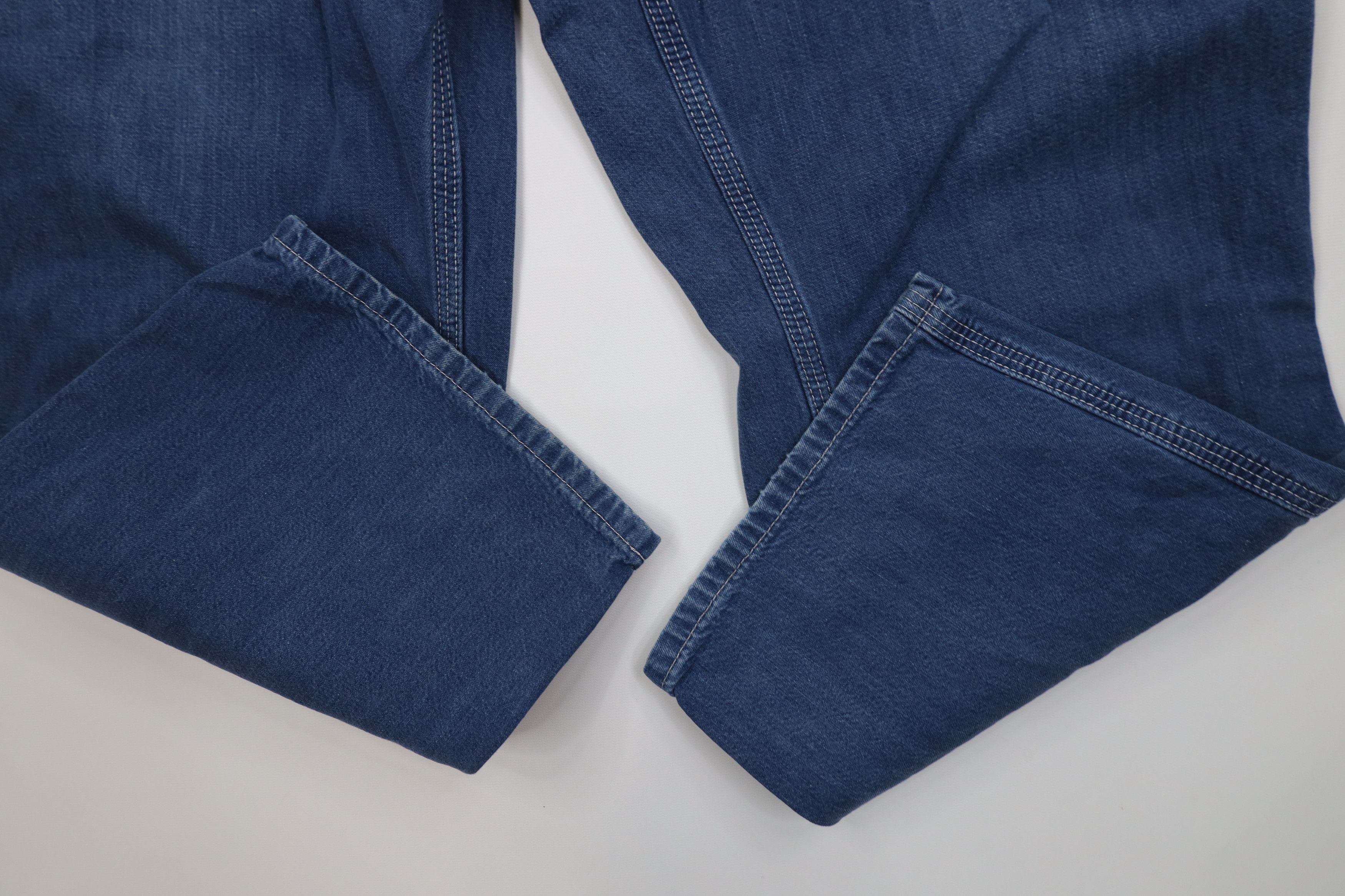 Carhartt Vintage Y2K Carhartt Wide Leg Dungaree Denim Jeans Blue Size US 38 / EU 54 - 5 Thumbnail