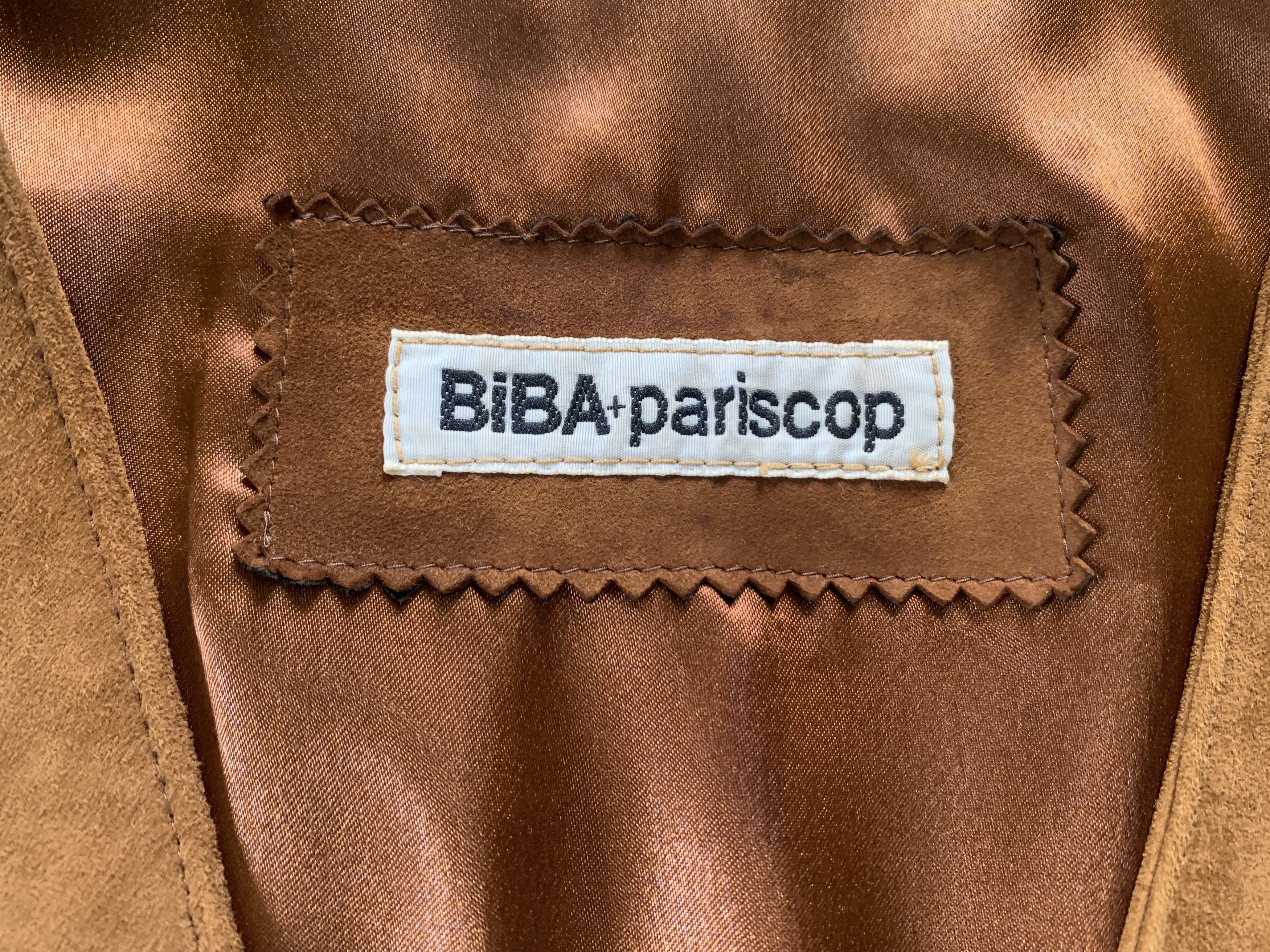 Vintage Biba Pariscop Vintage Combined Suede Vest Size US M / EU 48-50 / 2 - 5 Thumbnail