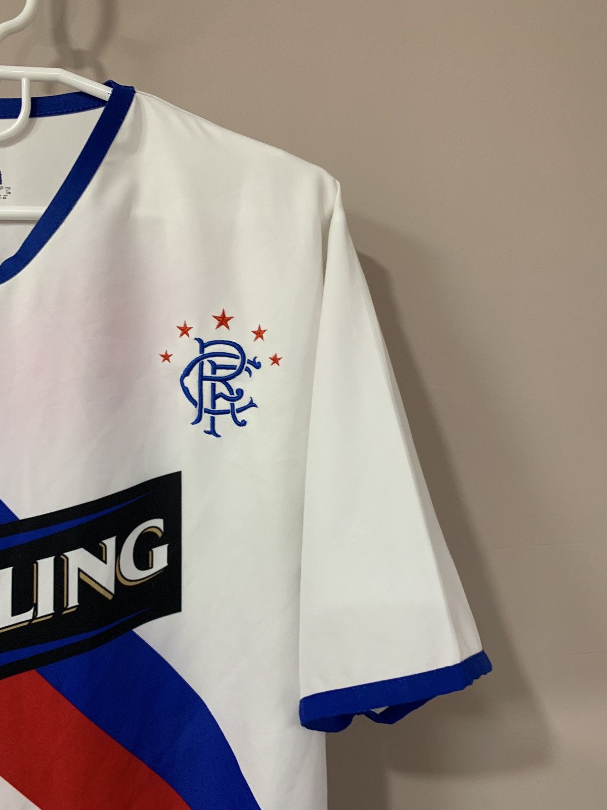 Diadora × Vintage Rangers Glasgow 2004 Away Football Shirt Diadora Vintage Size US S / EU 44-46 / 1 - 3 Thumbnail