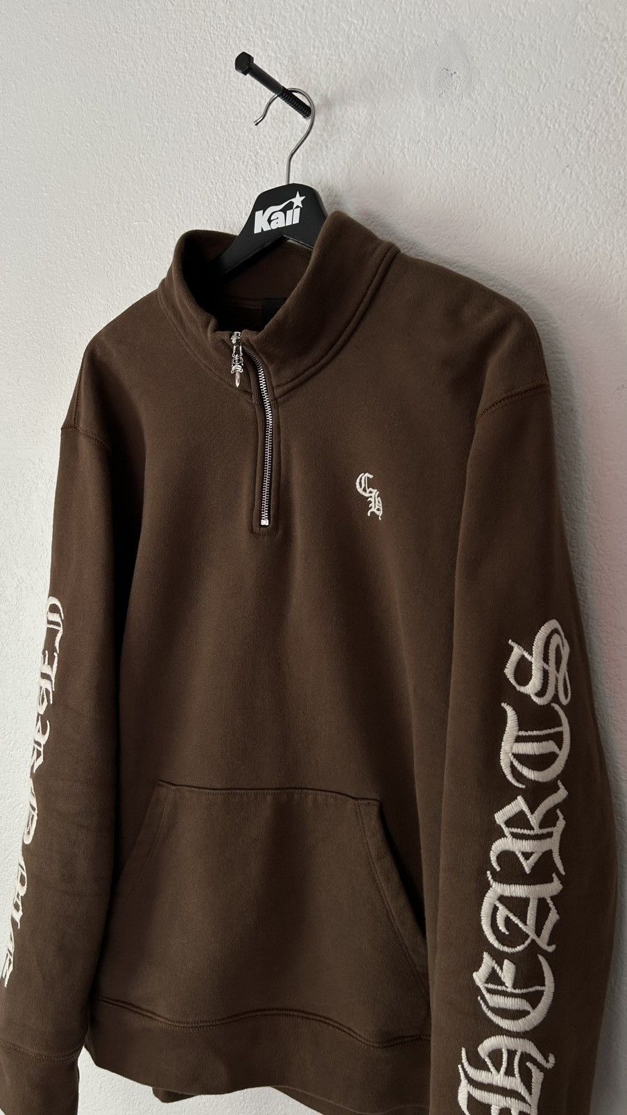 Chrome Hearts Chrome Hearts Brown Quarter Zip Size US XL / EU 56 / 4 - 3 Thumbnail