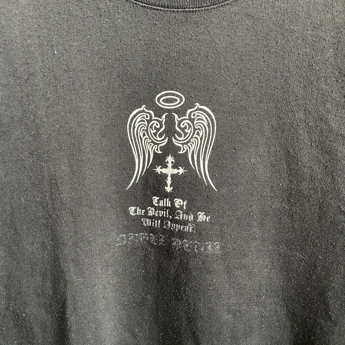 Japanese Brand × Vintage vintage angel devil tribal crewneck Size US M / EU 48-50 / 2 - 4 Thumbnail