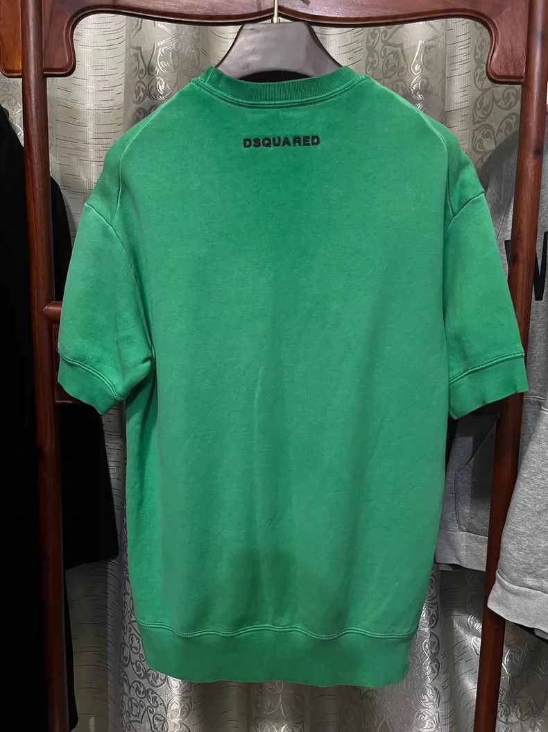 Dsquared2 Dsquared2 Dsquared2 Short Sleeve Sweatshirt in Green-2506 Size US M / EU 48-50 / 2 - 2 Thumbnail