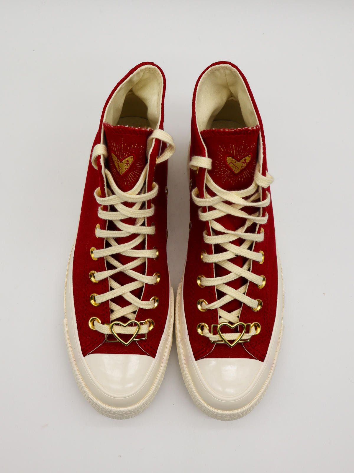 Converse Converse Chuck 70 High – A03931C – Hearts Red - UK 6.5 Size US 8.5 / IT 38.5 - 3 Thumbnail