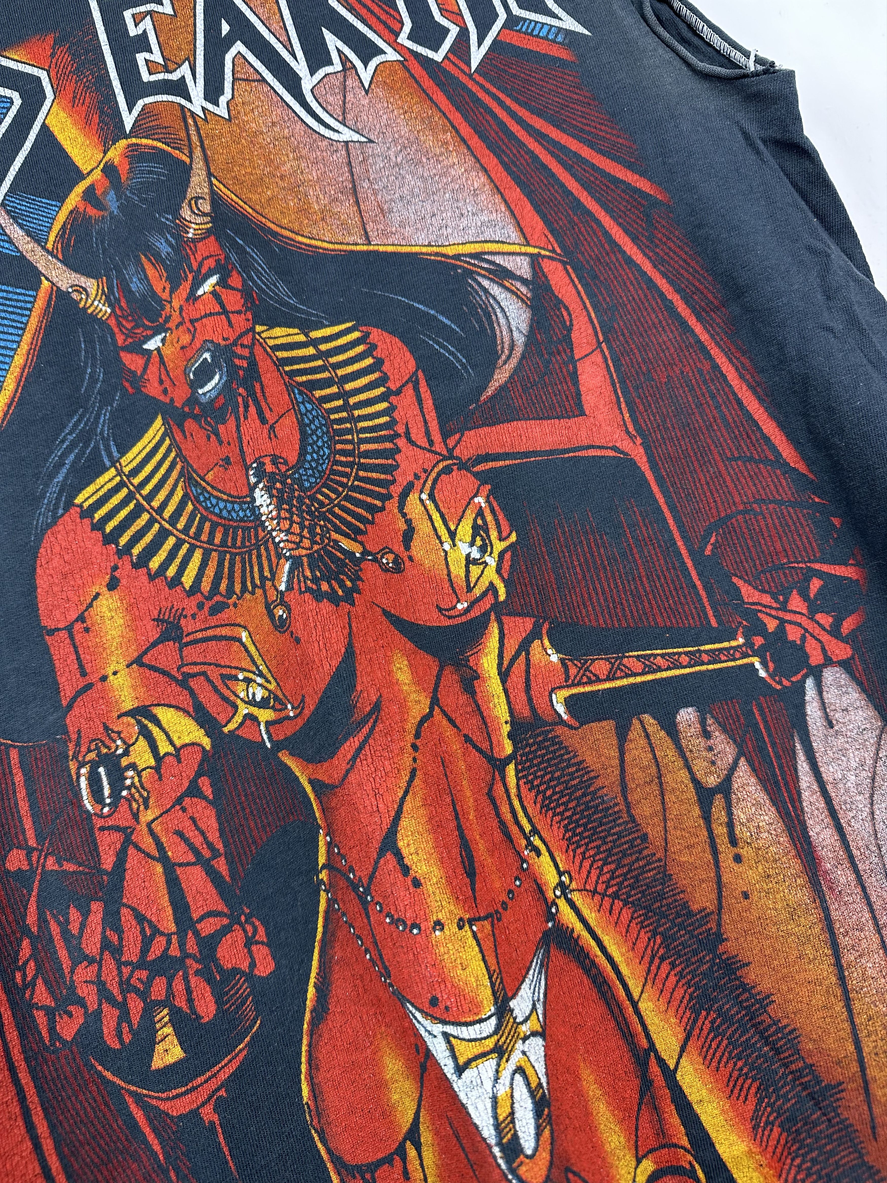 Band Tees Vintage Iced Earth Band Shirt Sleveless rare Hype Tee Size US S / EU 44-46 / 1 - 5 Thumbnail