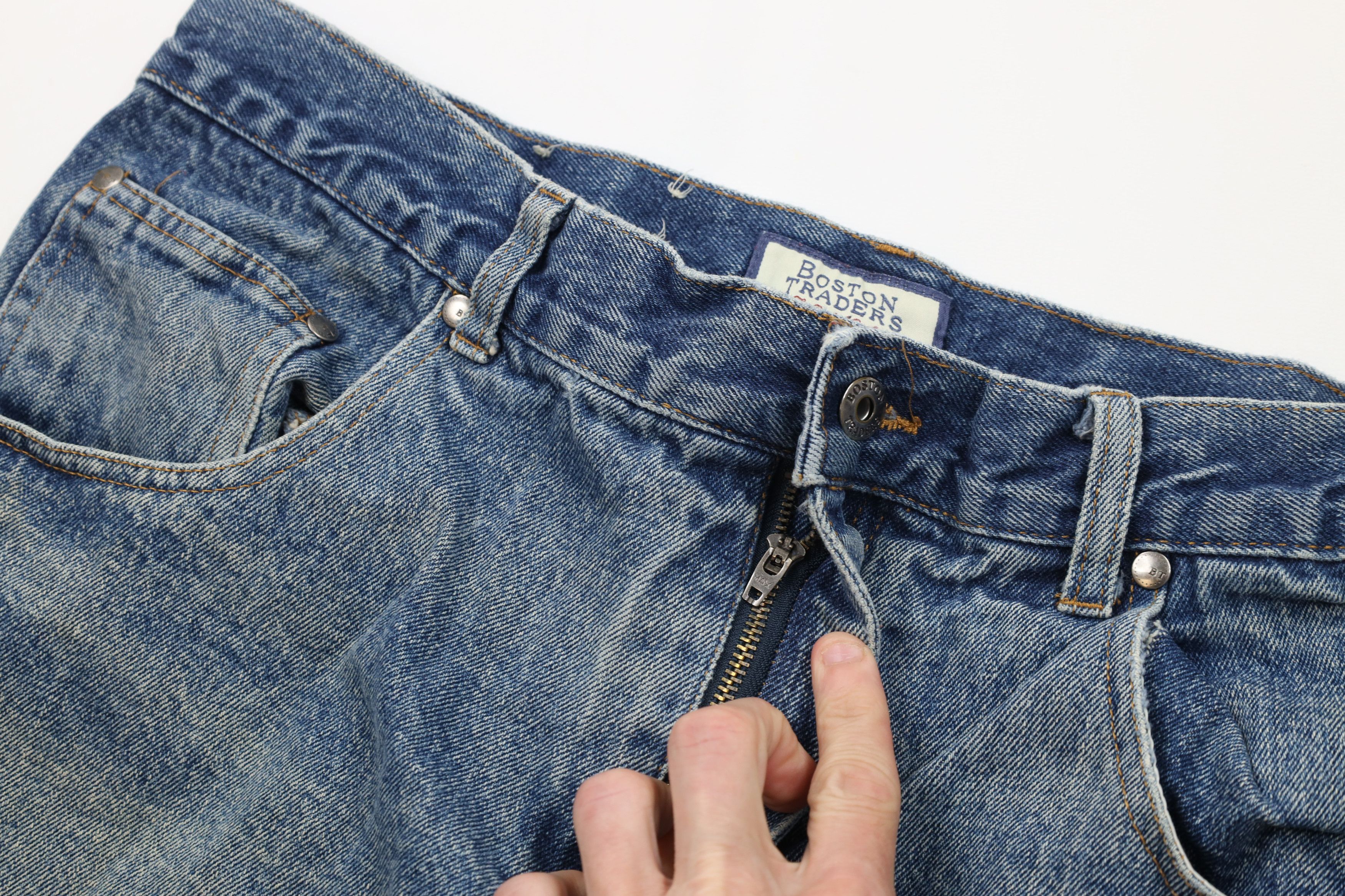 Vintage Vintage 90s Y2K Streetwear Flannel Lined Straight Leg Jeans Size US 38 / EU 54 - 9 Thumbnail