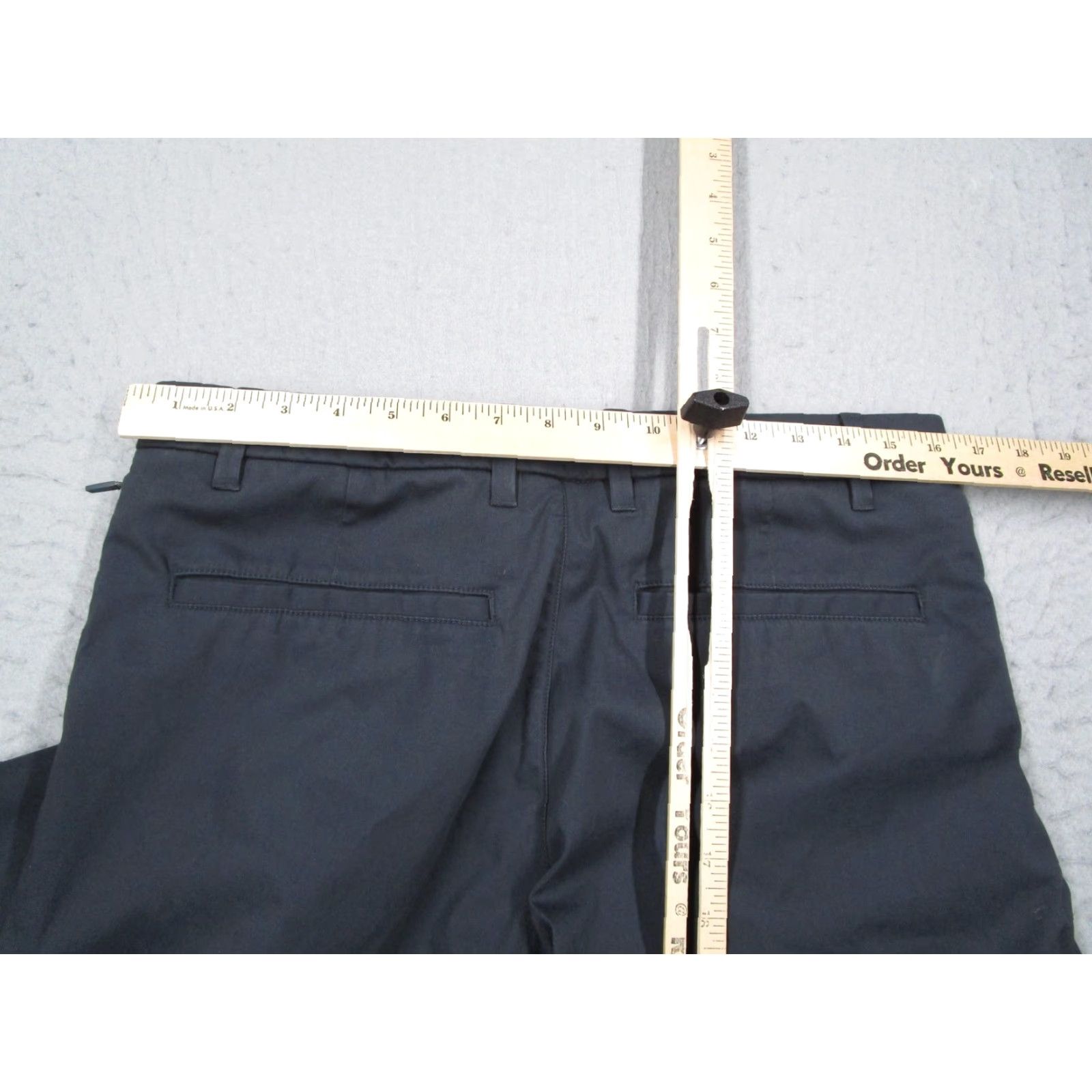 Vintage Birddogs Slim Fit Chino Pants Mens 32x30 Gray Casual Stretch Tapered Performance Size US 32 / EU 48 - 4 Thumbnail