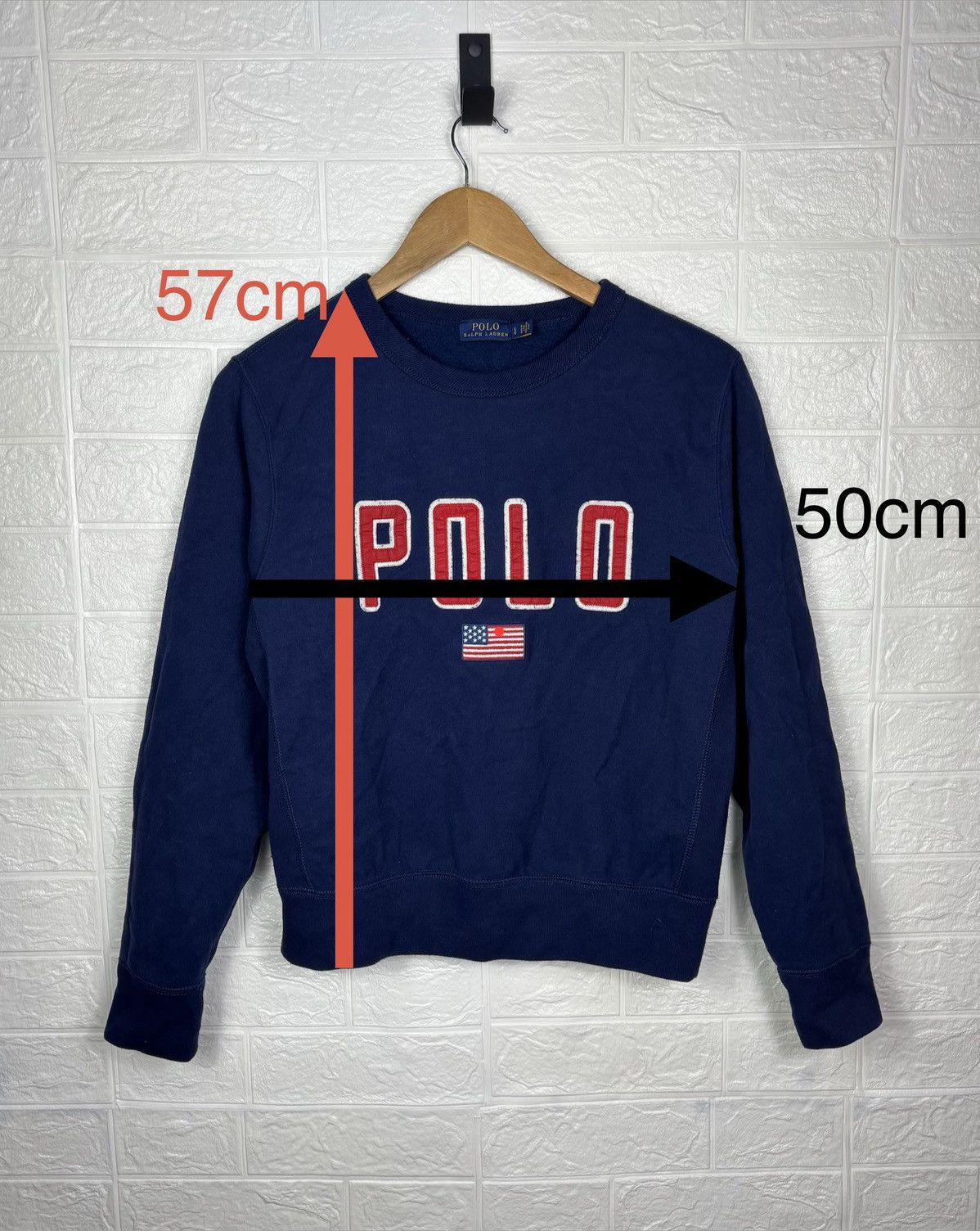 Polo Ralph Lauren Polo Ralph Lauren Sweatshirt Logo Womens Size L Size L / US 10 / IT 46 - 2 Thumbnail