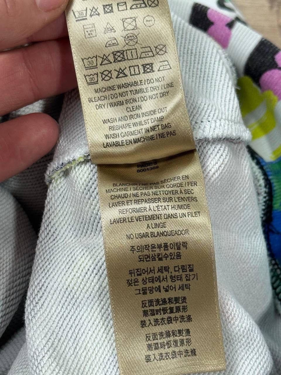 Burberry Burberry Graffiti Logo Print Hoodie Multicolor Sweatshirt S Size US S / EU 44-46 / 1 - 6 Thumbnail