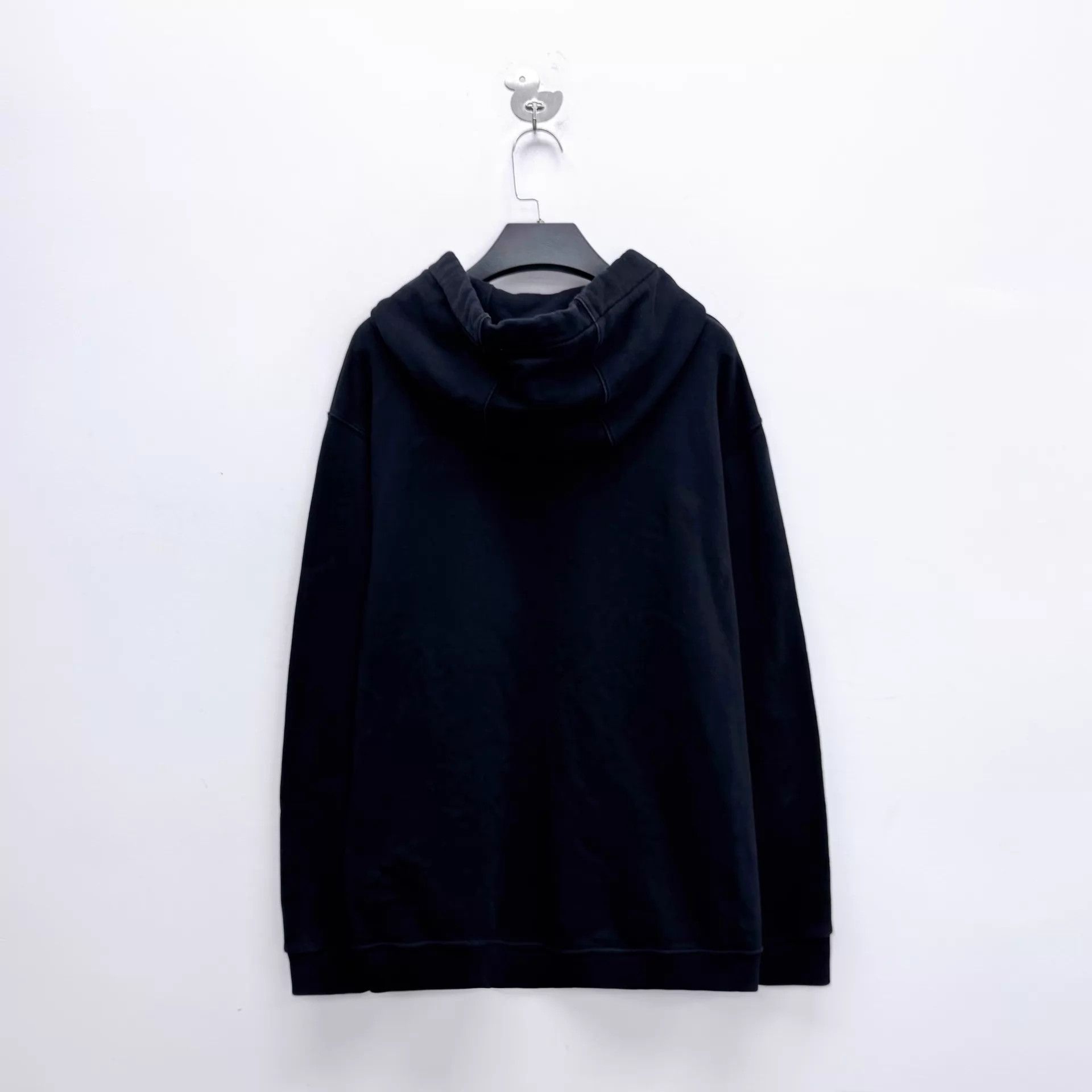 Burberry Burberry Hoodie Black TB Tiger Stitch XL Unisex Size US XL / EU 56 / 4 - 2 Thumbnail