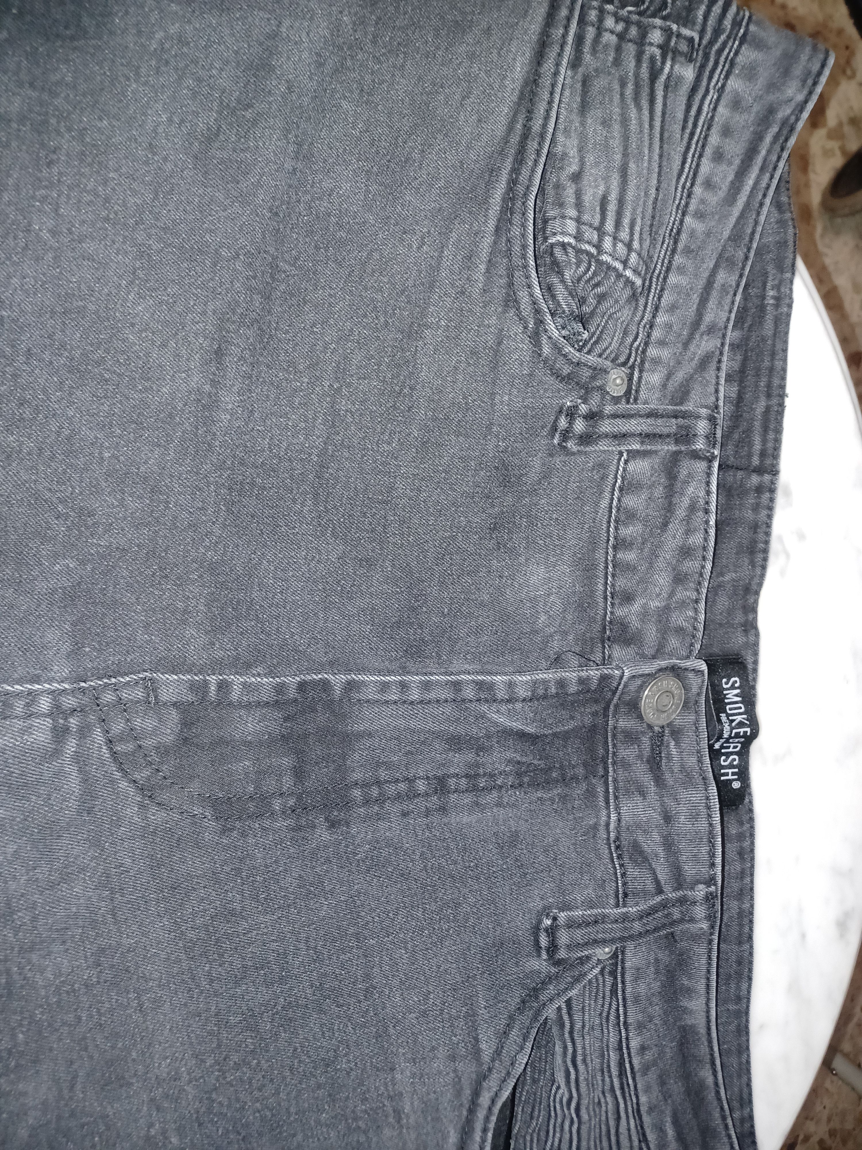 Other Smoke & Ash Men's Jeans 40 x 34 Black Size US 40 / EU 56 - 4 Thumbnail