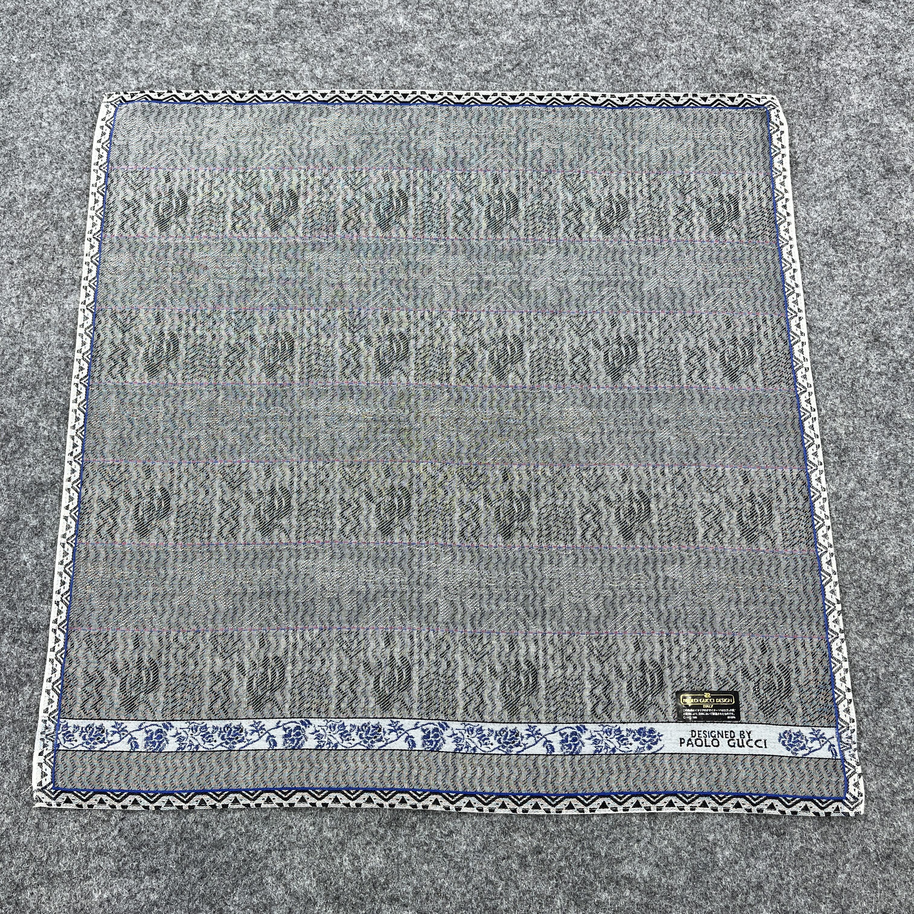 Paolo Gucci Paolo Gucci Handkerchief / Bandana / Neckerchief B594 Size ONE SIZE - 1 Thumbnail