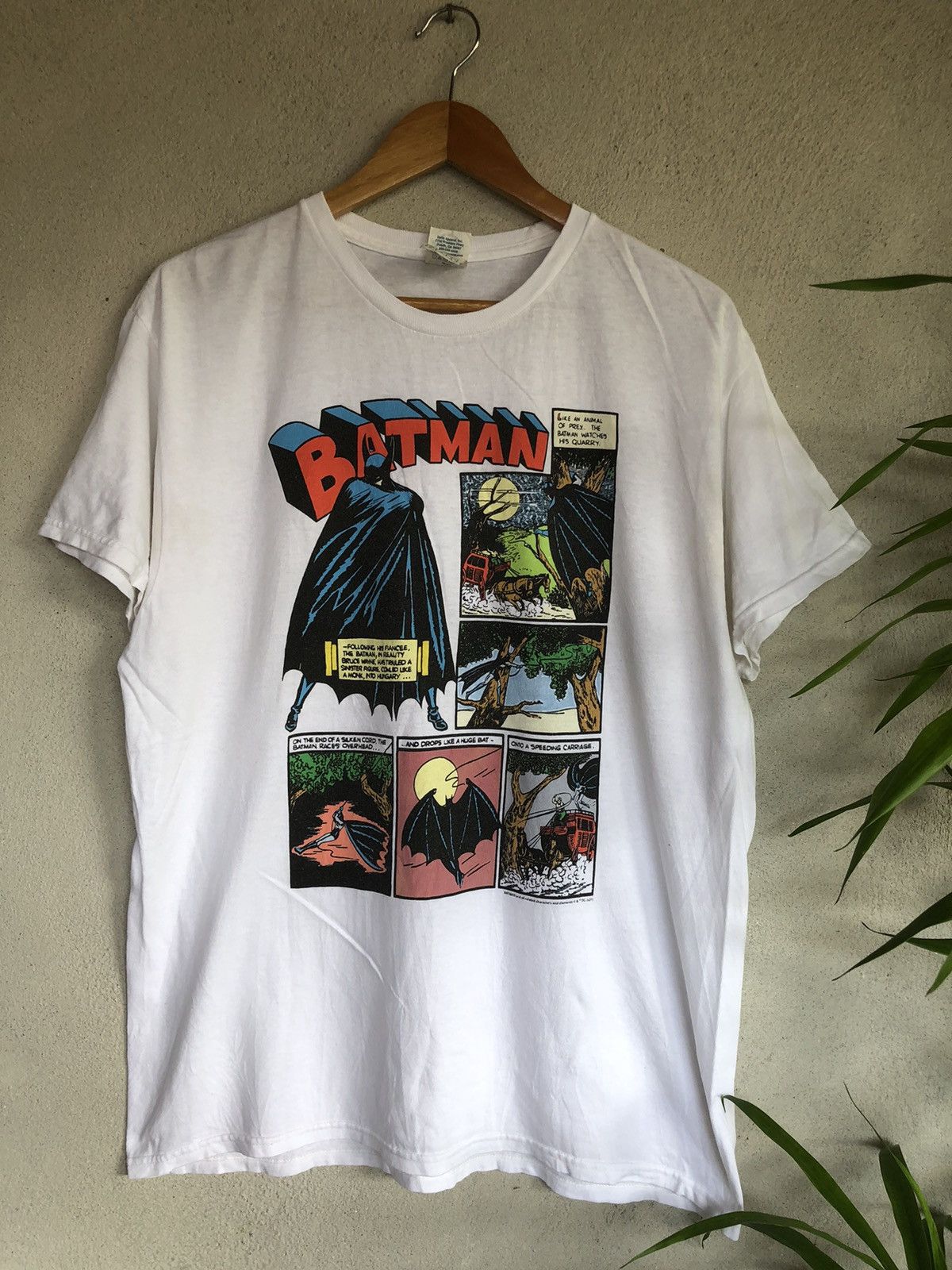 DC Comics × Vintage Vintage Y2k Delta Proweight Batman Dc Comic Book Tee Size US L / EU 52-54 / 3 - 1 Thumbnail