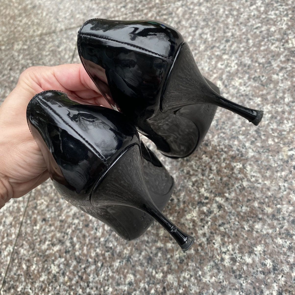 Gucci Vintage Gucci patent leather shoes Size US 7 / IT 37 - 5 Thumbnail