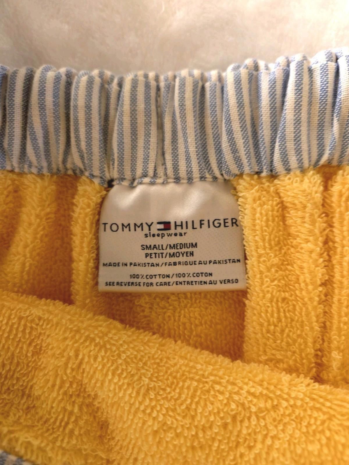 Tommy Hilfiger VTG Tommy Hilfiger Terry Cloth Bath Towel Wrap Cover Y2K S/M Size ONE SIZE - 4 Thumbnail