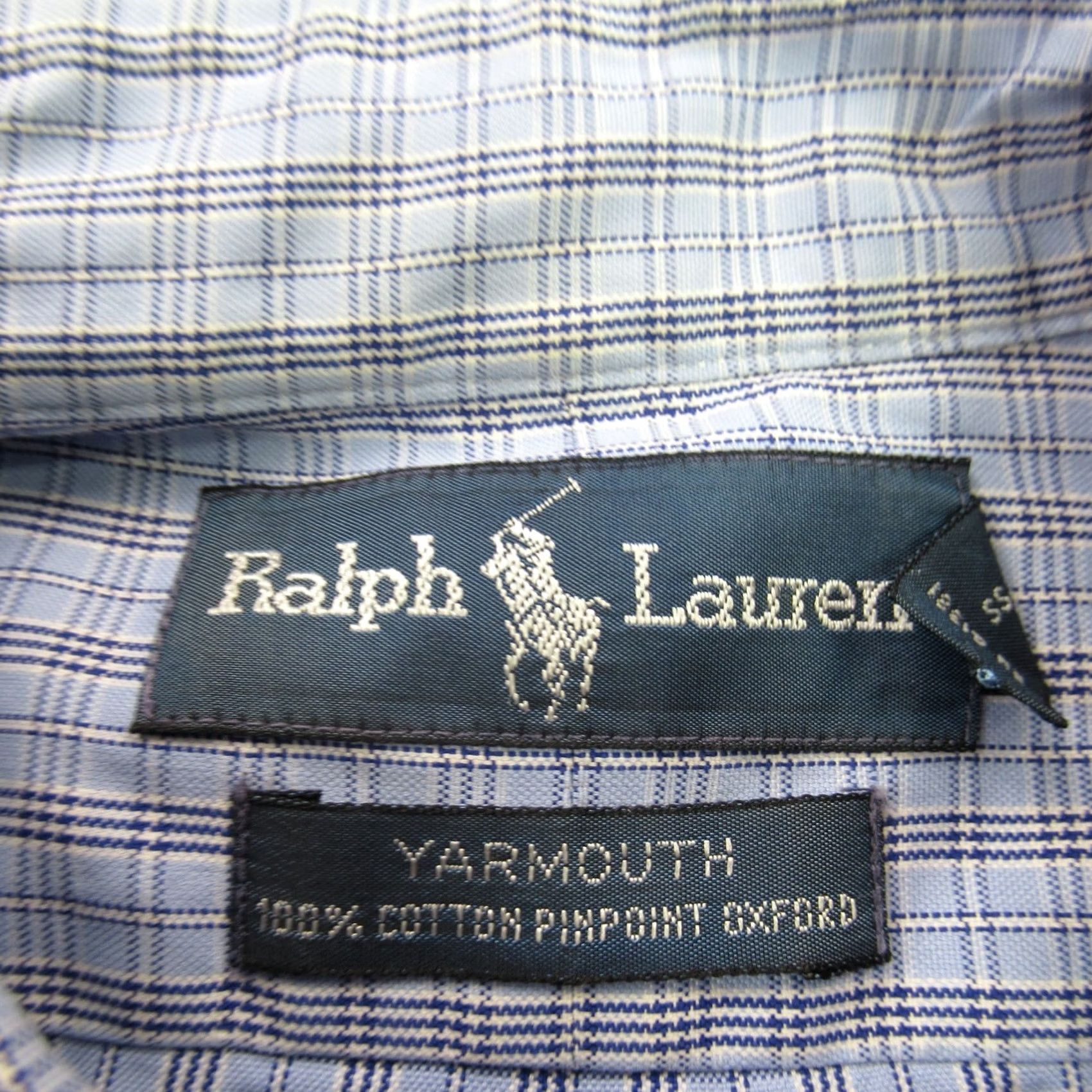 Polo Ralph Lauren Ralph Lauren Shirt Mens Long Sleeve Lightweight Button Front Blue Yarmouth Size US L / EU 52-54 / 3 - 4 Thumbnail