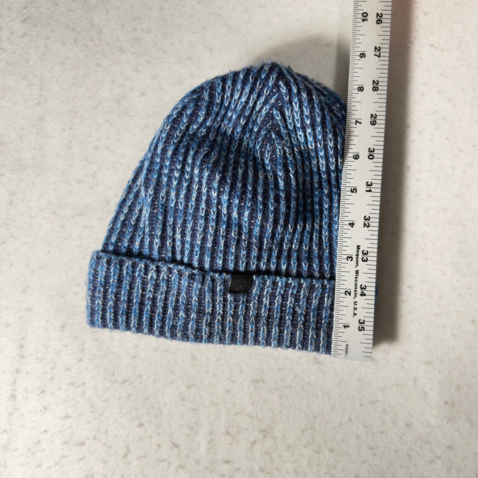 Other All In Motion Ski Hat Beanie Blue Knit Fleece Lined OSFM Size ONE SIZE - 5 Thumbnail