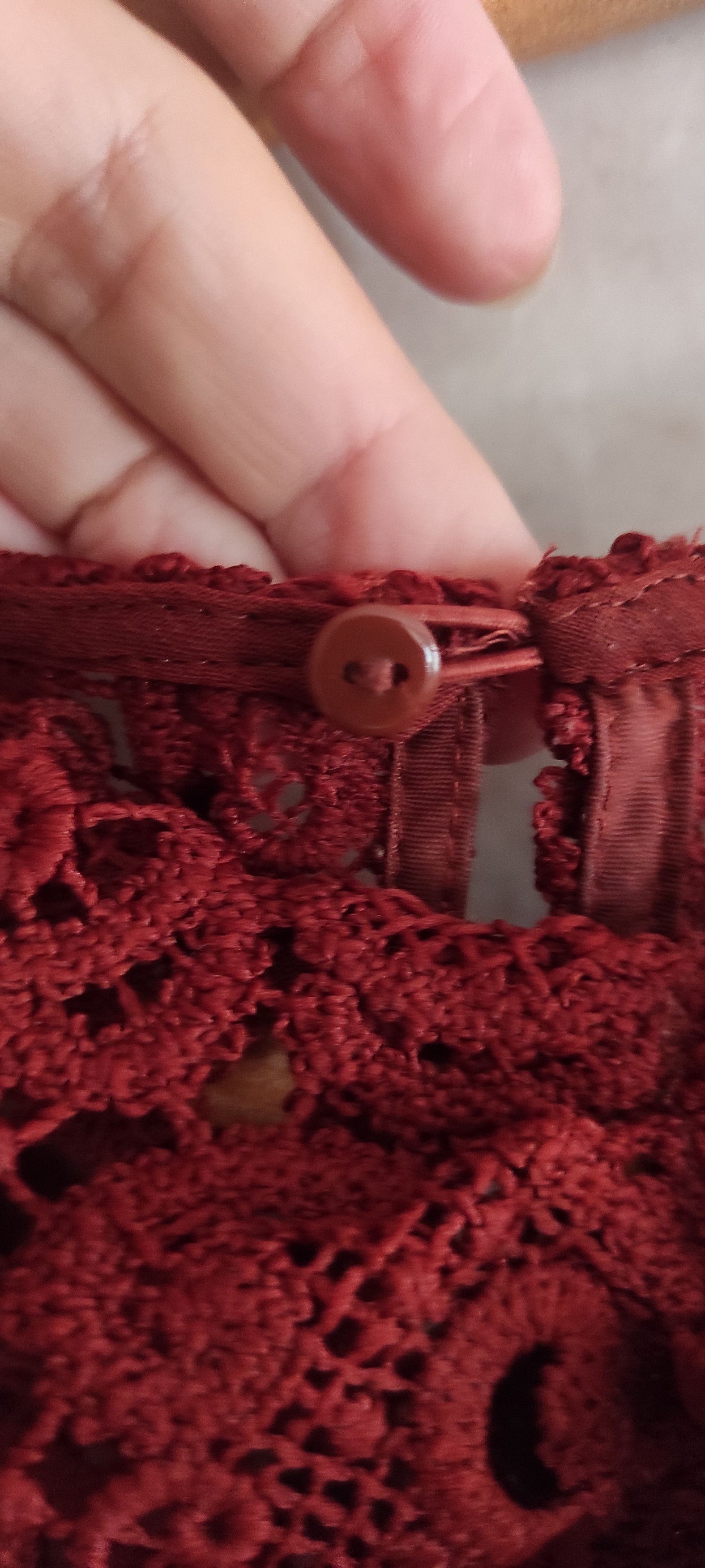 Zara Zara Eyelet Rust Lace Guipure Set Midi Skirt in Coral Size S Size S / US 4 / IT 40 - 10 Thumbnail