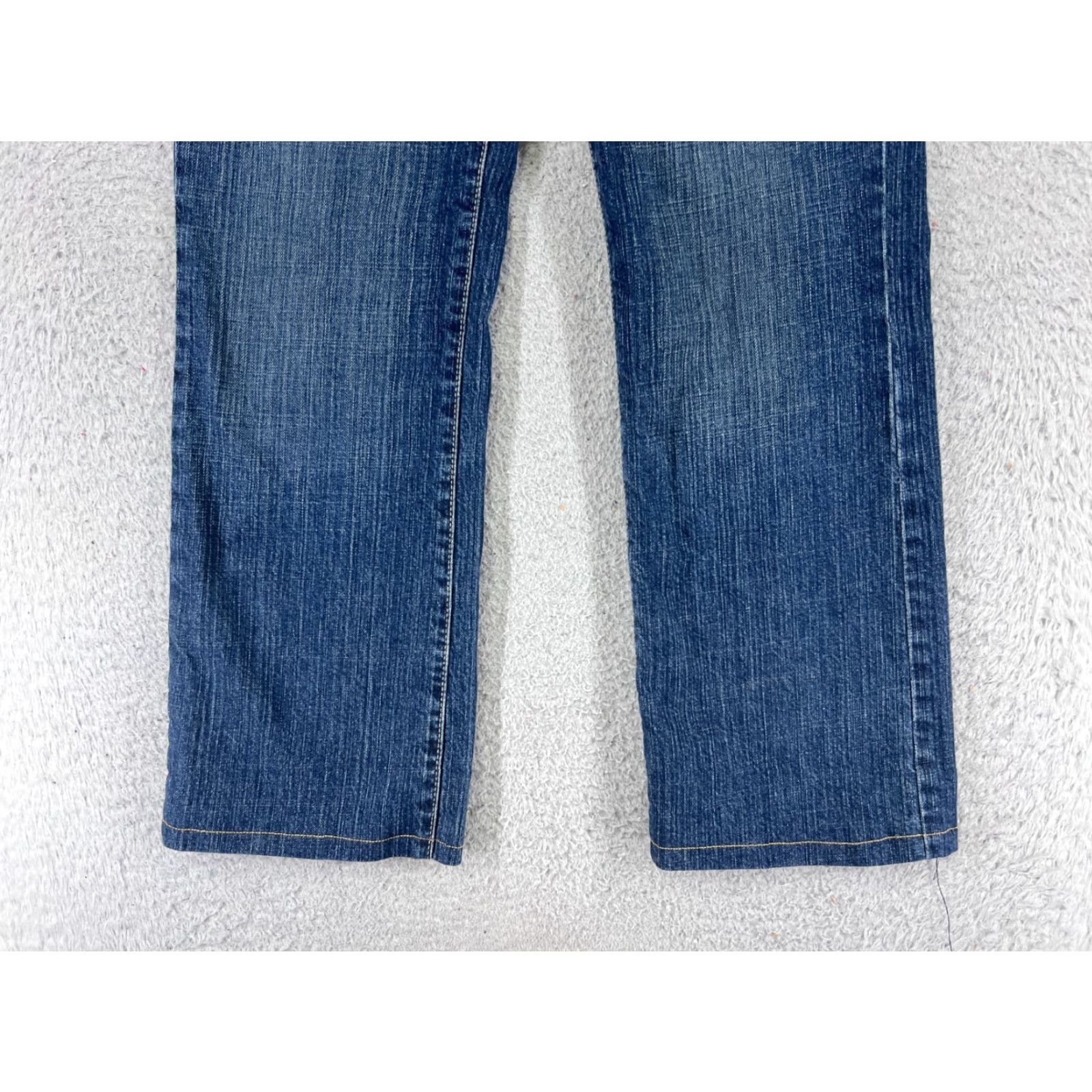 Nine West Nine West Jeans Womens Bootcut Denim Blue 6 Regular 27x27 Inseam 27in Embroidered 5-Pocket Classic Logo Designer Western American Minted Pockets Size 28" / US 6 / IT 42 - 2 Thumbnail