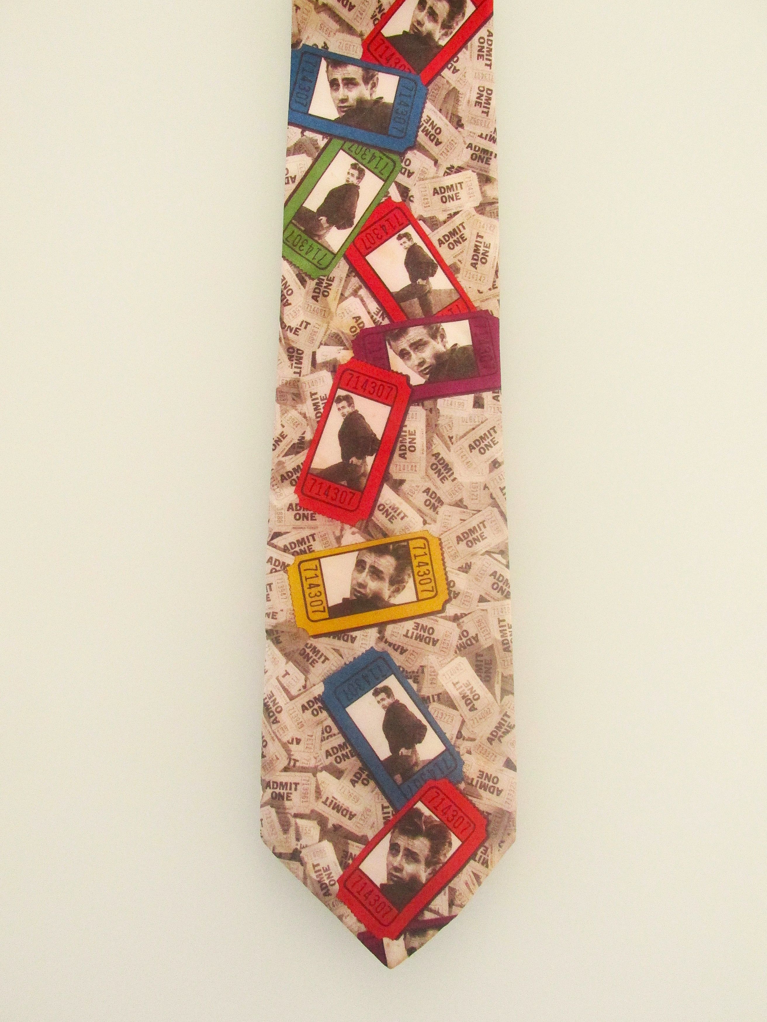 Ralph Marlin James Dean Vintage (NWOT) Men's Tie Size ONE SIZE - 2 Thumbnail
