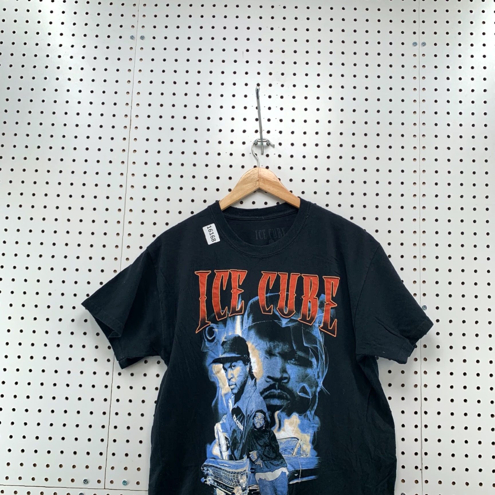 Vintage ICE CUBE Shirt Black Adult Large Short Sleeve Rap Tee Hip Hop Size US L / EU 52-54 / 3 - 2 Thumbnail