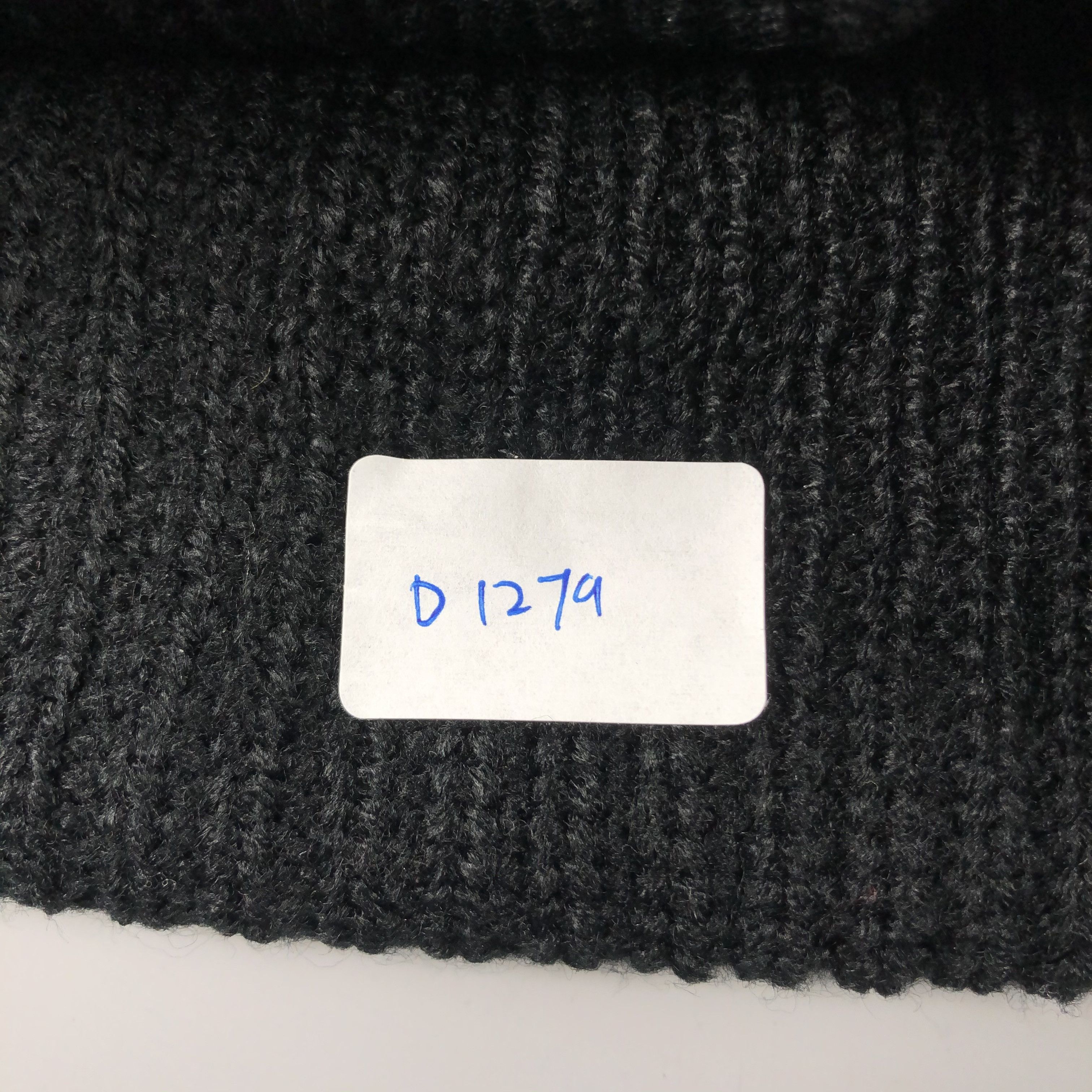 NANO universe × Vintage Nano Universe Black Beanie Snow Hat Snow Cap -D1279 Size ONE SIZE - 6 Thumbnail