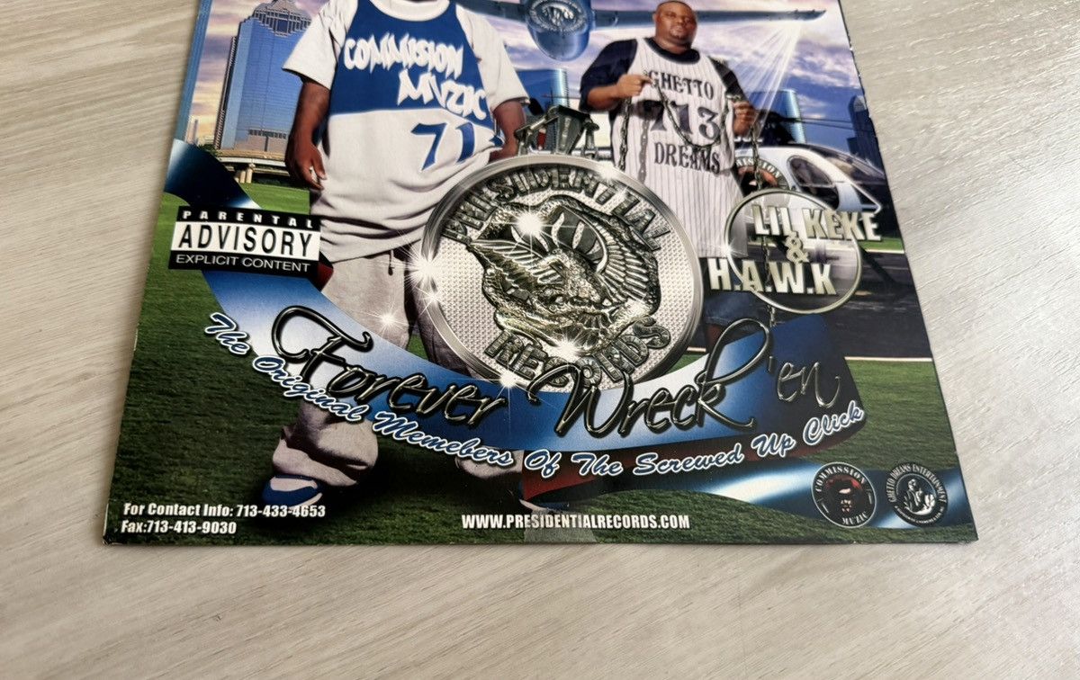 Vintage Zro 1 Deep / Lil Keke Big HAWK Forever Wreck’en Album Poster Size ONE SIZE - 5 Thumbnail
