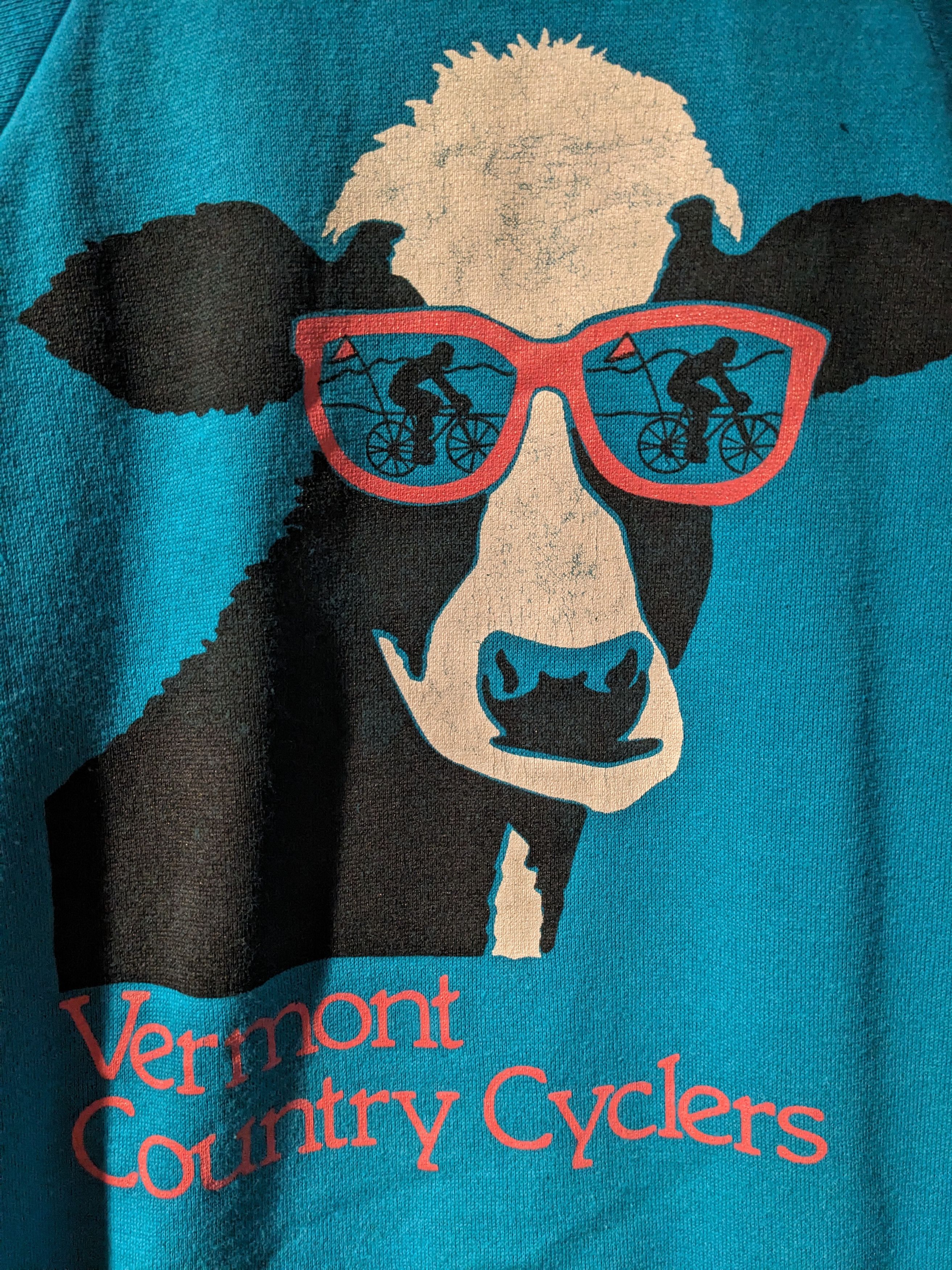Vintage Vintage 90s Vermont Country Cyclers Lightweight Sweatshirt Size US M / EU 48-50 / 2 - 2 Thumbnail