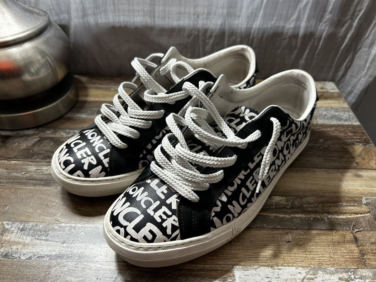 image of Moncler Low Tops Shoes in Black, Men's (Size 9)