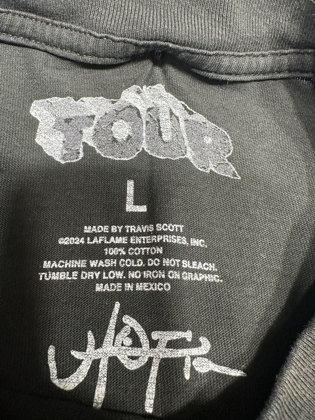 Travis Scott Travis Scott Do You Like The Way It Sounds Tee/Large Size US L / EU 52-54 / 3 - 3 Thumbnail