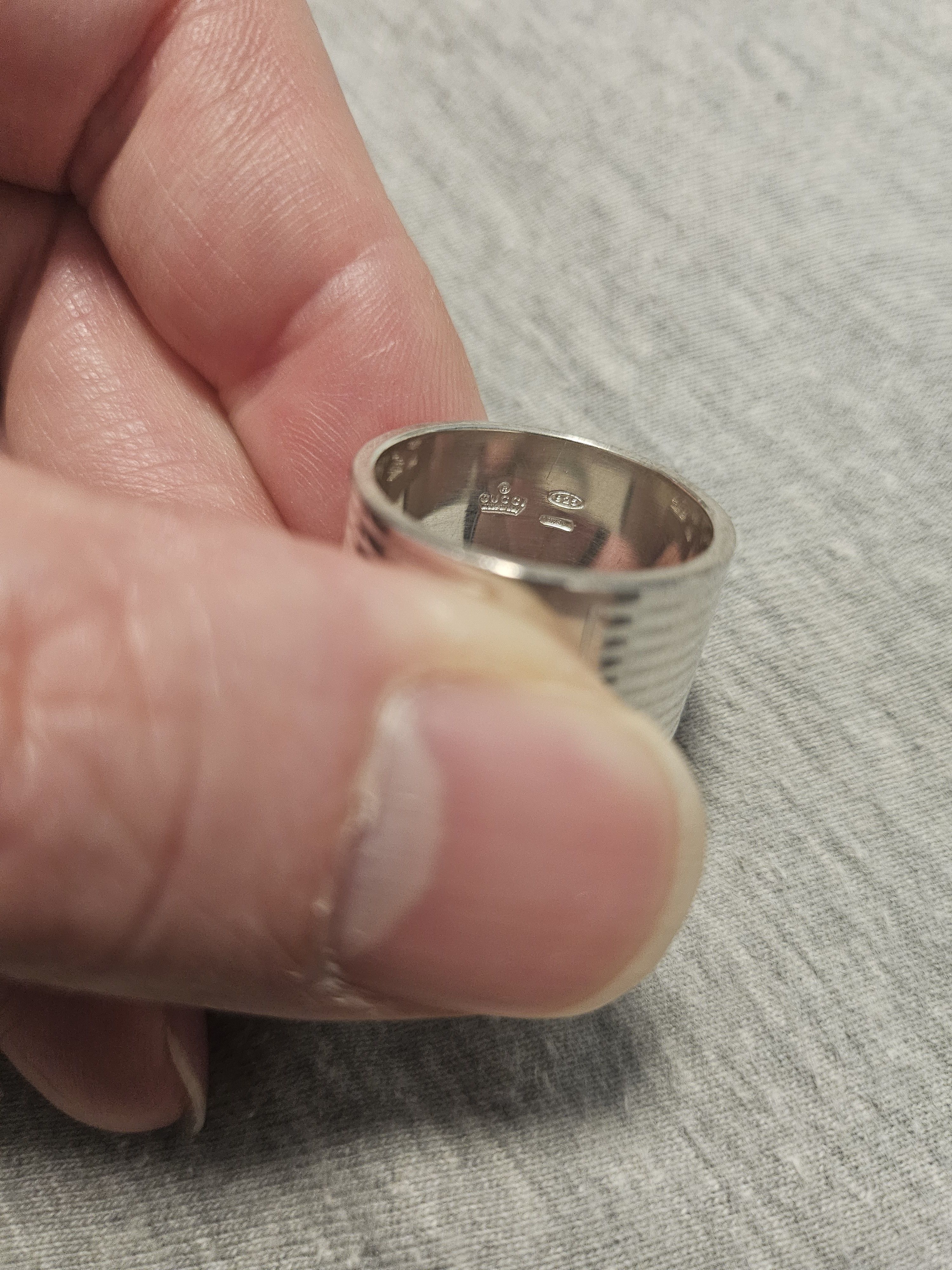Gucci Gucci vintage 925 Sterling Silver Ring Size ONE SIZE - 4 Thumbnail