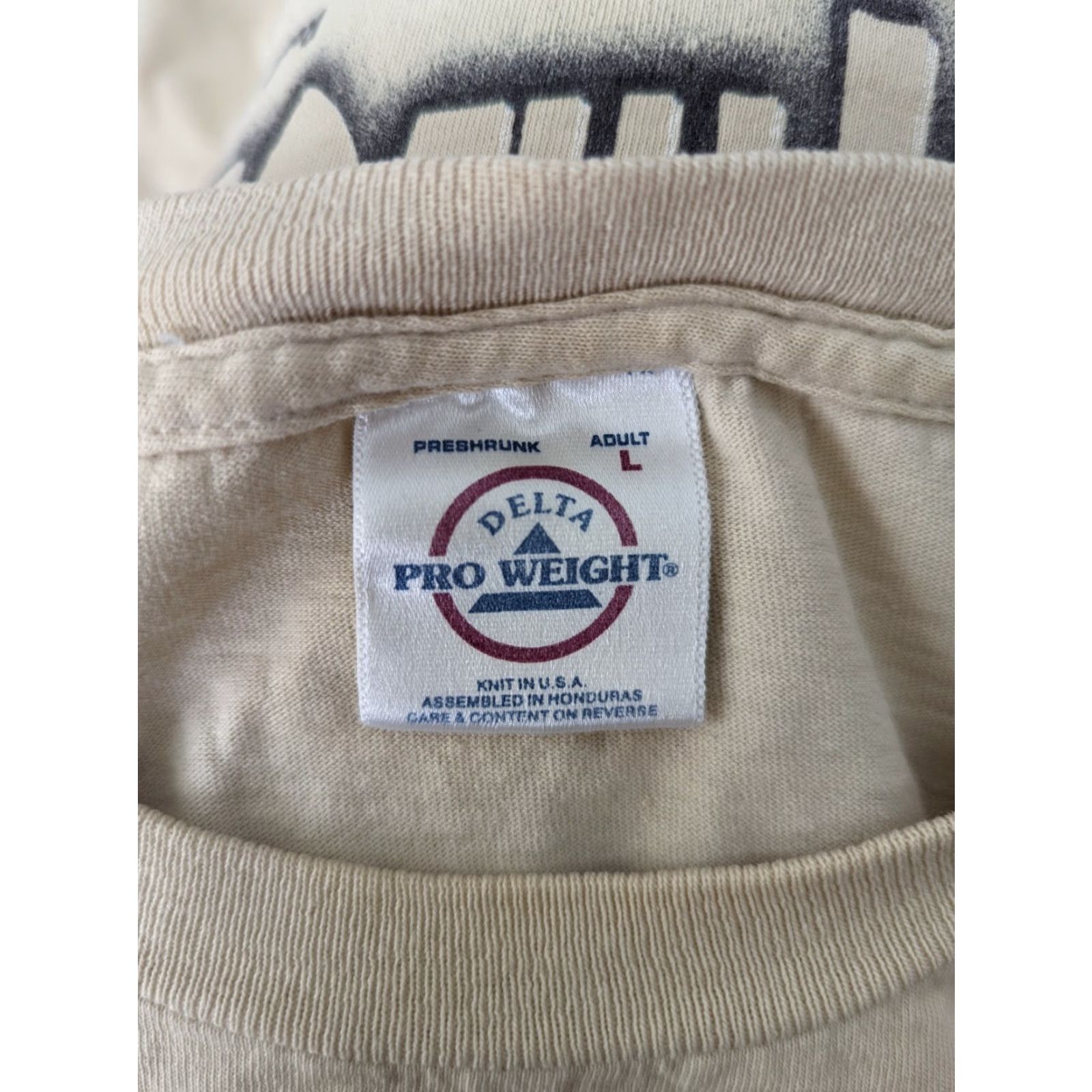 Vintage VINTAGE Christ Is The Cure T-Shirt Mens L Beige 100% Cotton Short Sleeve Crew Neck Graphic Tee Religion Jesus Size US L / EU 52-54 / 3 - 4 Thumbnail