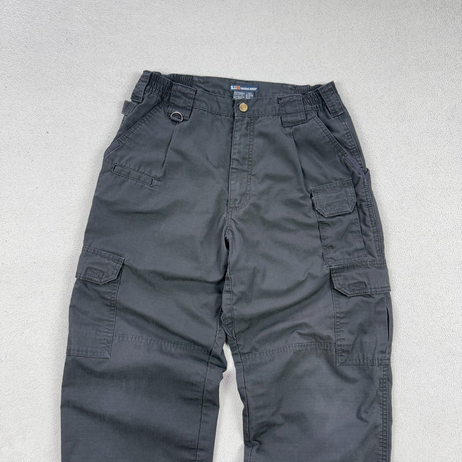 5.11 5.11 Tactical Pro Pants Gorpcore Black Ripstop Cargo 32x30 Size US 32 / EU 48 - 9 Thumbnail