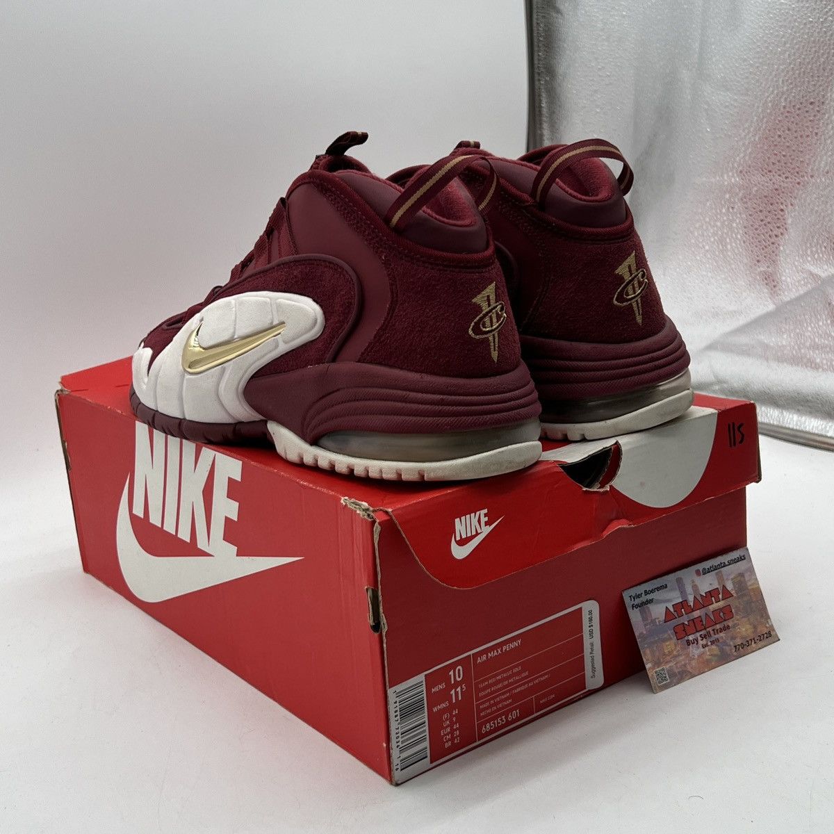 Nike Air max 1 Penny 1 house party Size US 10 / EU 43 - 4 Thumbnail