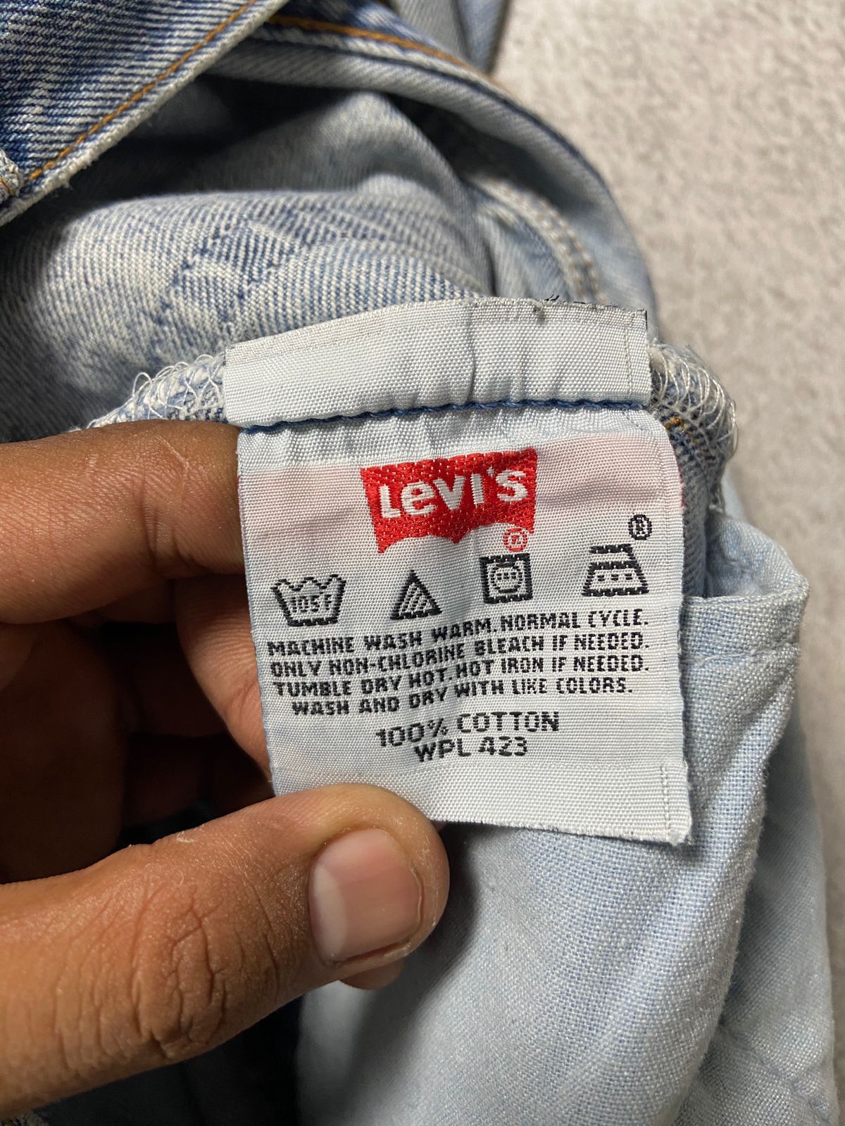 Levi's Vintage levis 501 Stone washed jeans Size US 31 - 4 Thumbnail