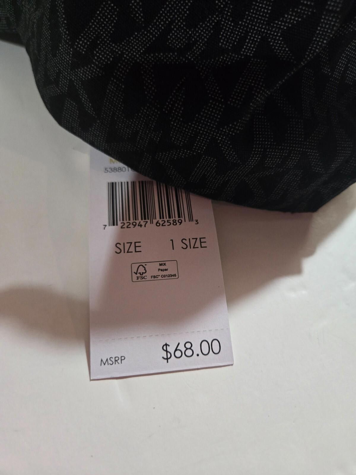Michael Kors Michael Kors Womens Baseball Ball Cap Hat Black NWT Size ONE SIZE - 5 Thumbnail