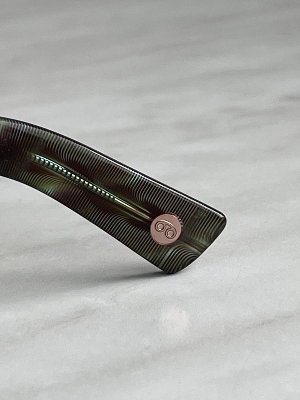 AHLEM Eyewear Ahlem Barbes Green Rhombus Eyeglasses Frame Unisex France Size ONE SIZE - 7 Thumbnail