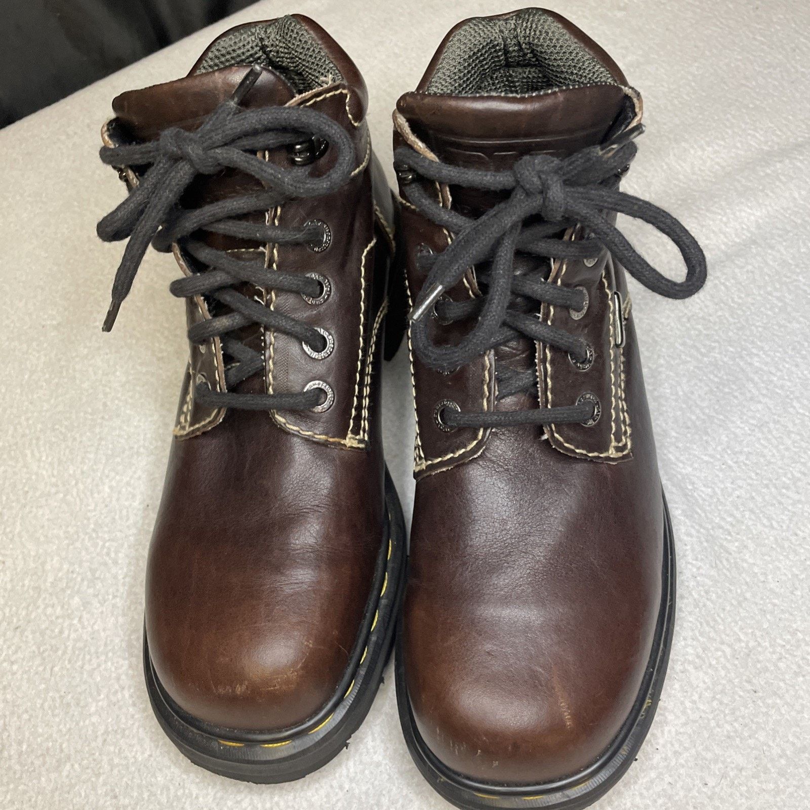 Dr. Martens Vtg Dr. Martens 9271 Made in England Brown Leather Boot UK 7 Size US 8 / EU 41 - 3 Thumbnail