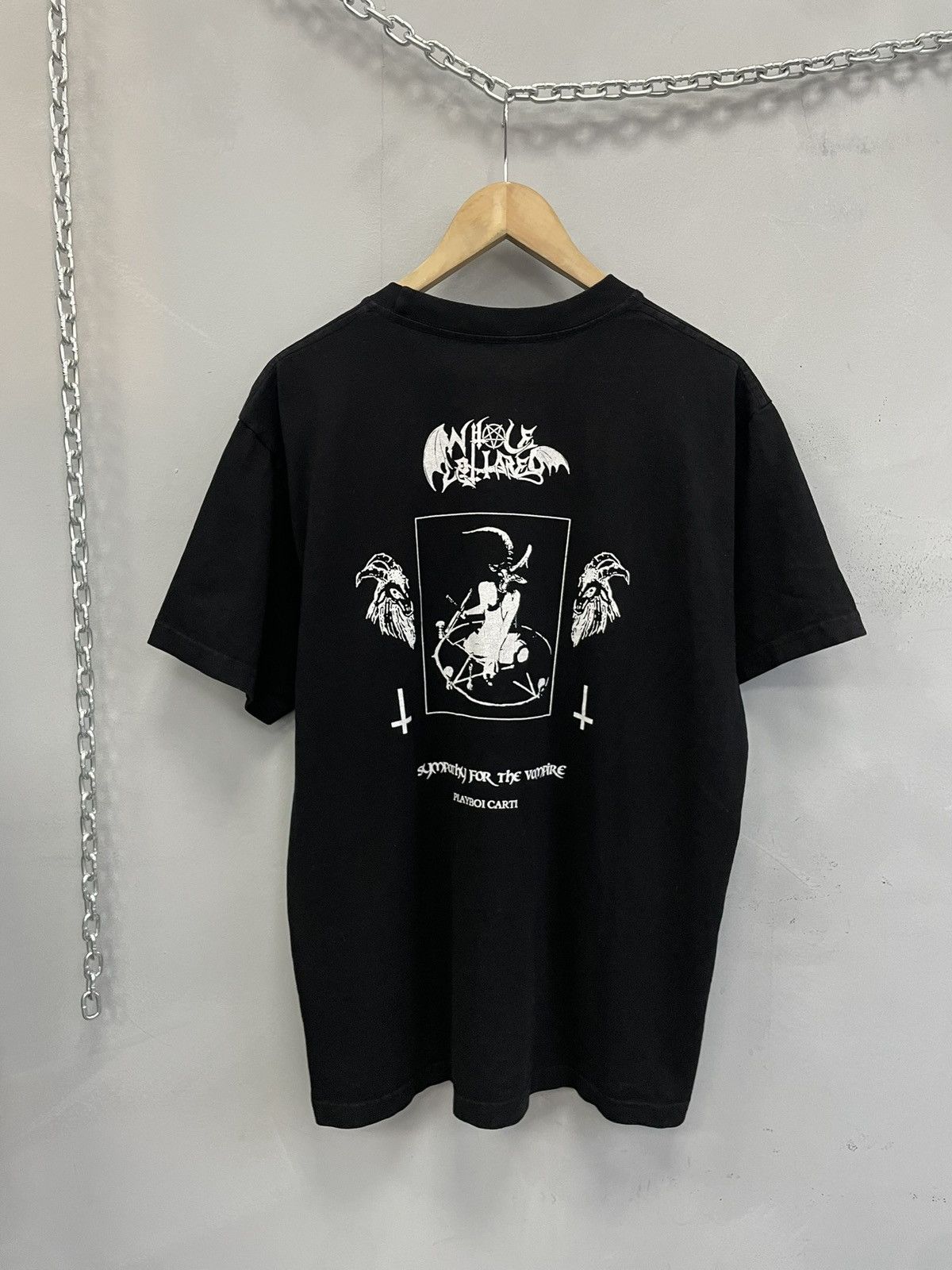 Playboi Carti Playboi carti style hype t shirt gothic Size US M / EU 48-50 / 2 - 6 Thumbnail