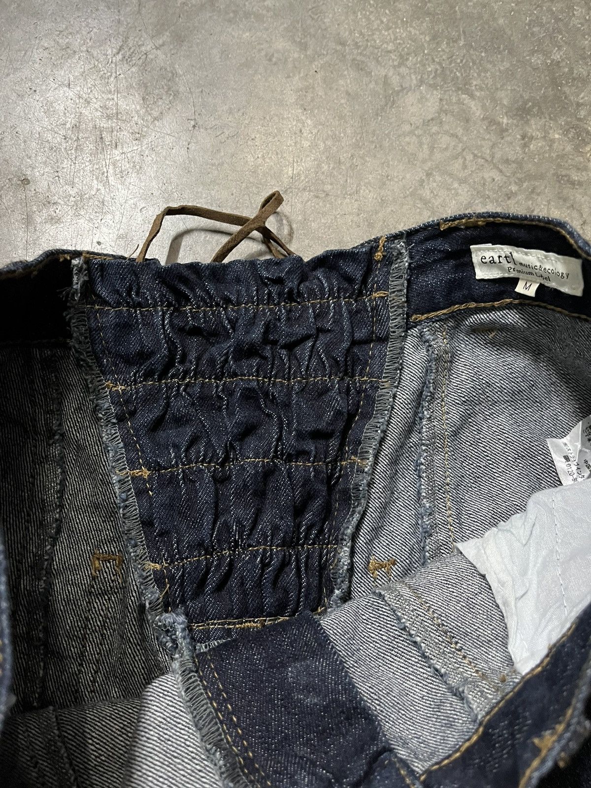JNCO Baggy jeans drawstring pant wideleg by earth music & ecology Size US 28 / EU 44 - 10 Thumbnail
