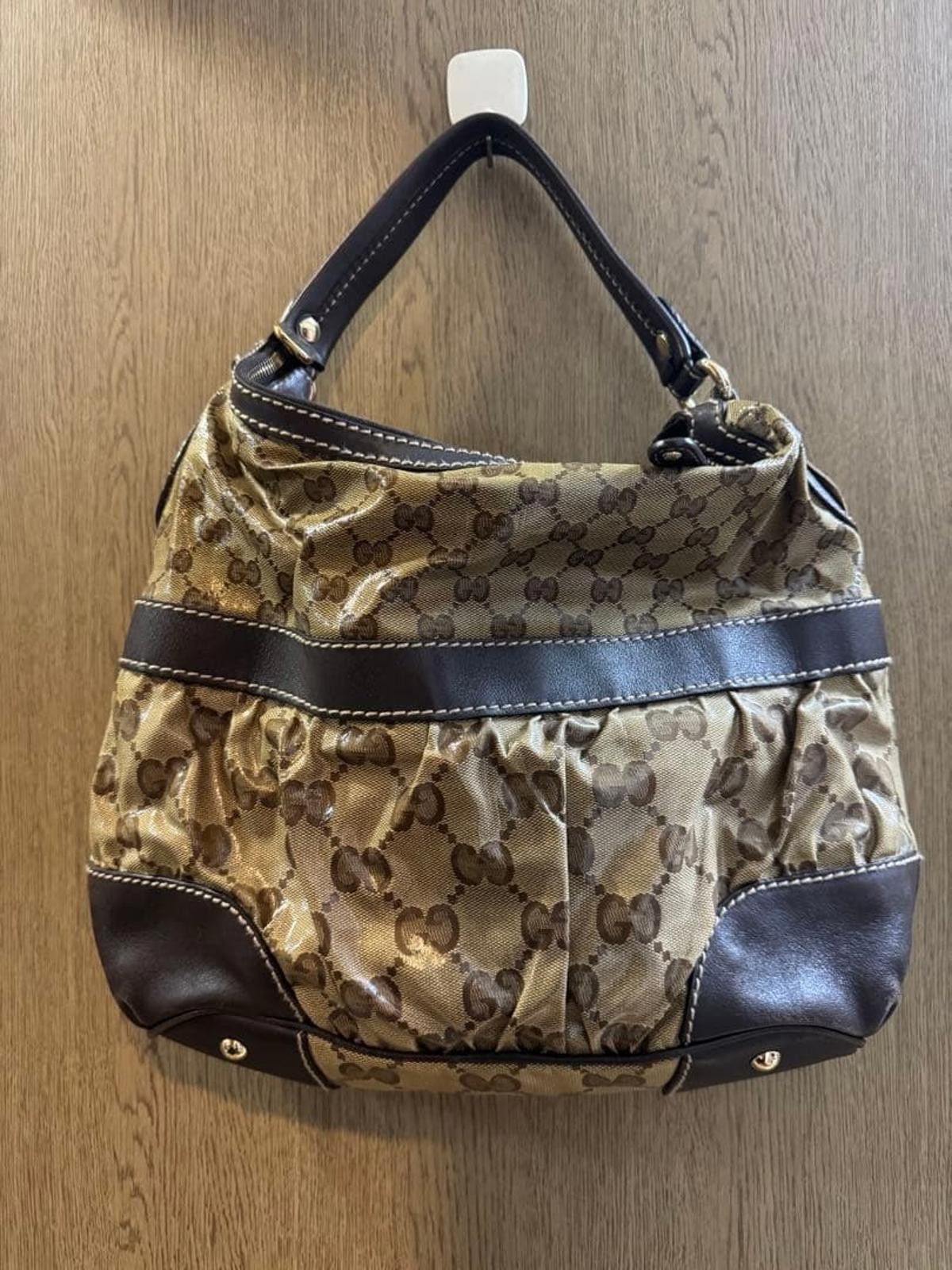 Gucci Gucci - Brown Monogram Canvas Shoulder Bag Size ONE SIZE - 3 Thumbnail