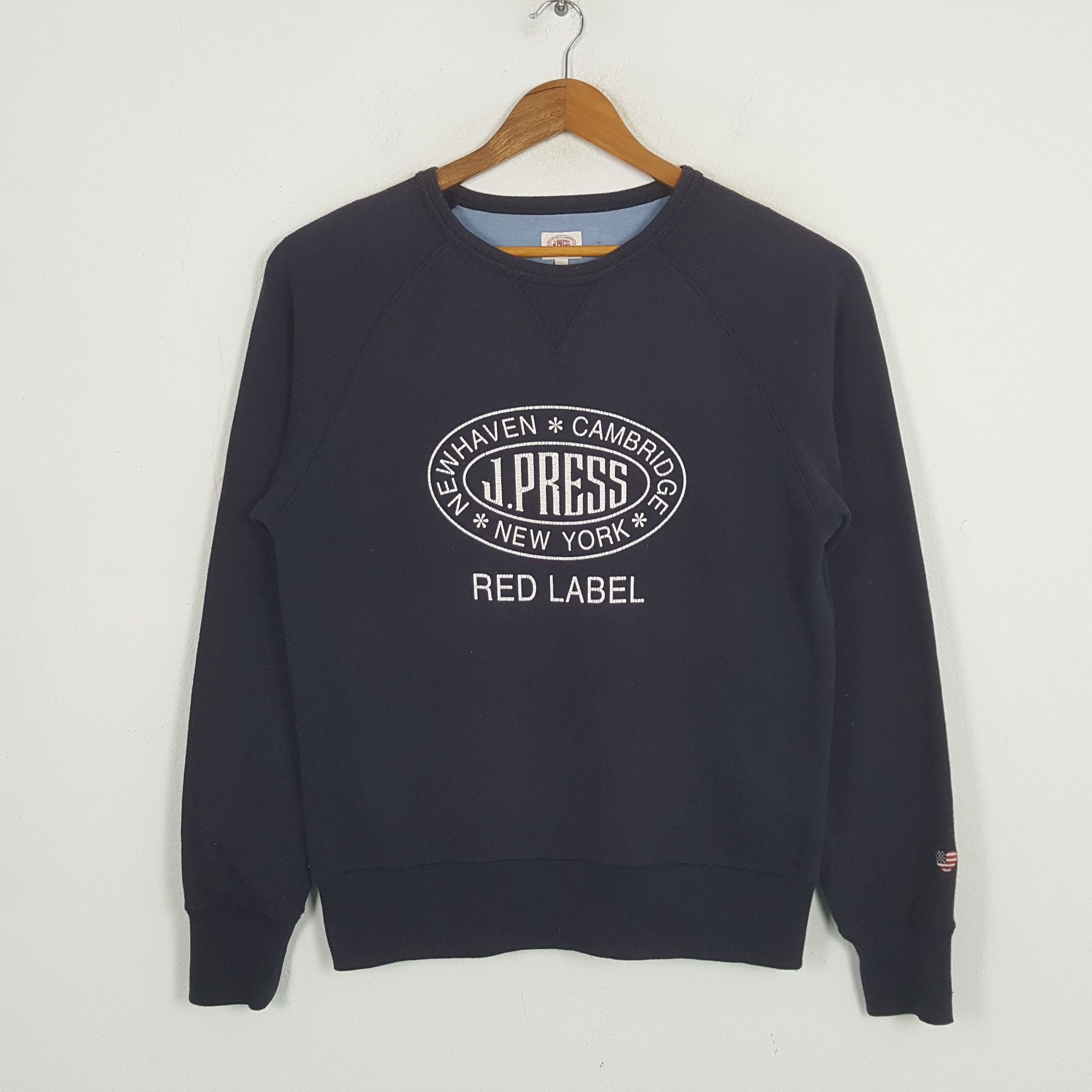 Vintage J.PRESS RED LABEL Japanese Fashion Brand Sweatshirt