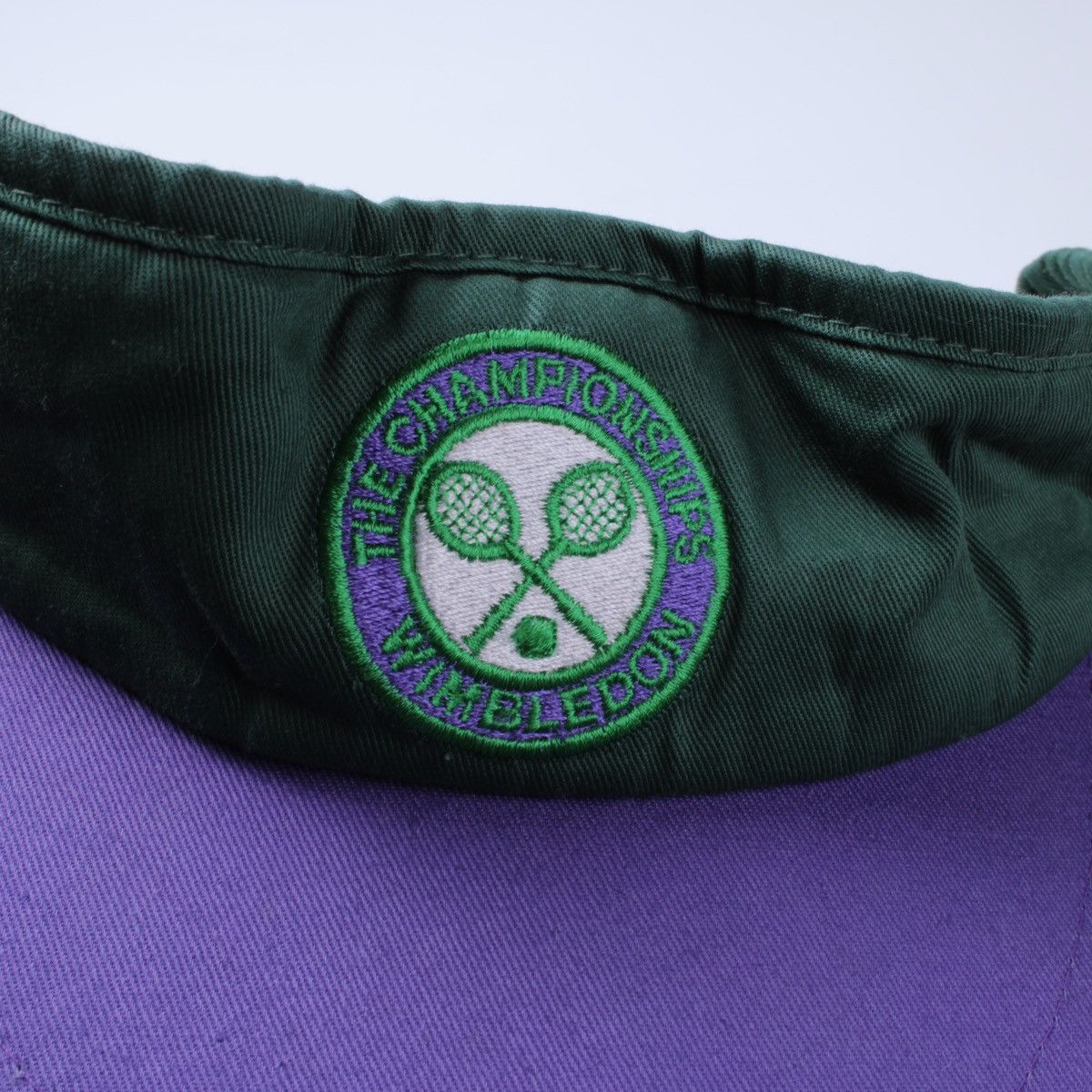 Vintage TENNIS The Championships Wimbledon Cap Visor Hat Size ONE SIZE - 7 Thumbnail